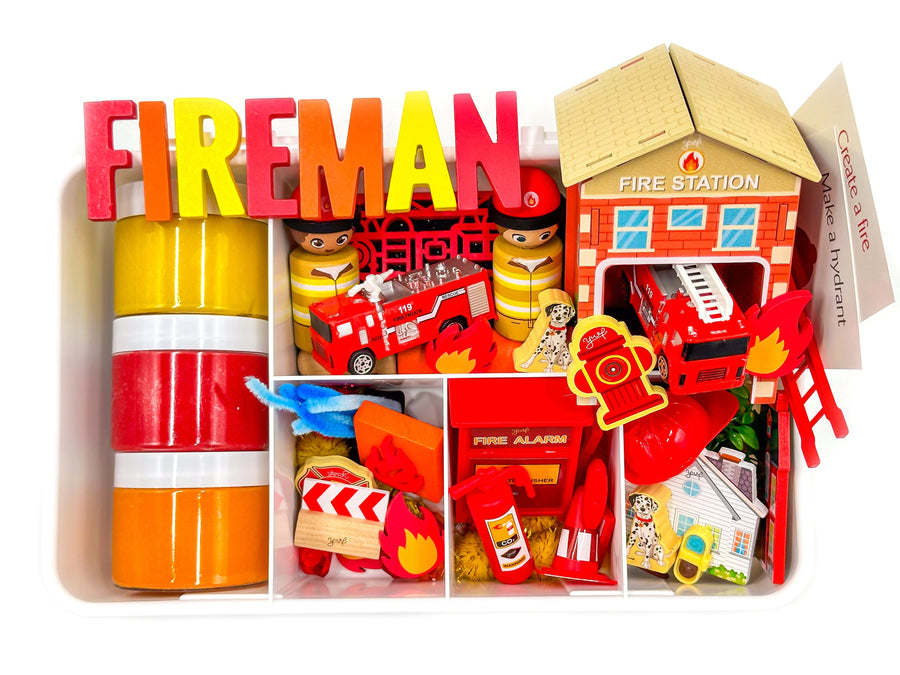 Firefighter Kit Sensory Kit Young, Wild & Friedman Classic Sensory Dough