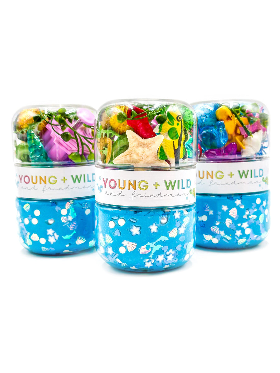 Ocean Grab & Go Dough Jar Grab and Go Dough Young, Wild & Friedman