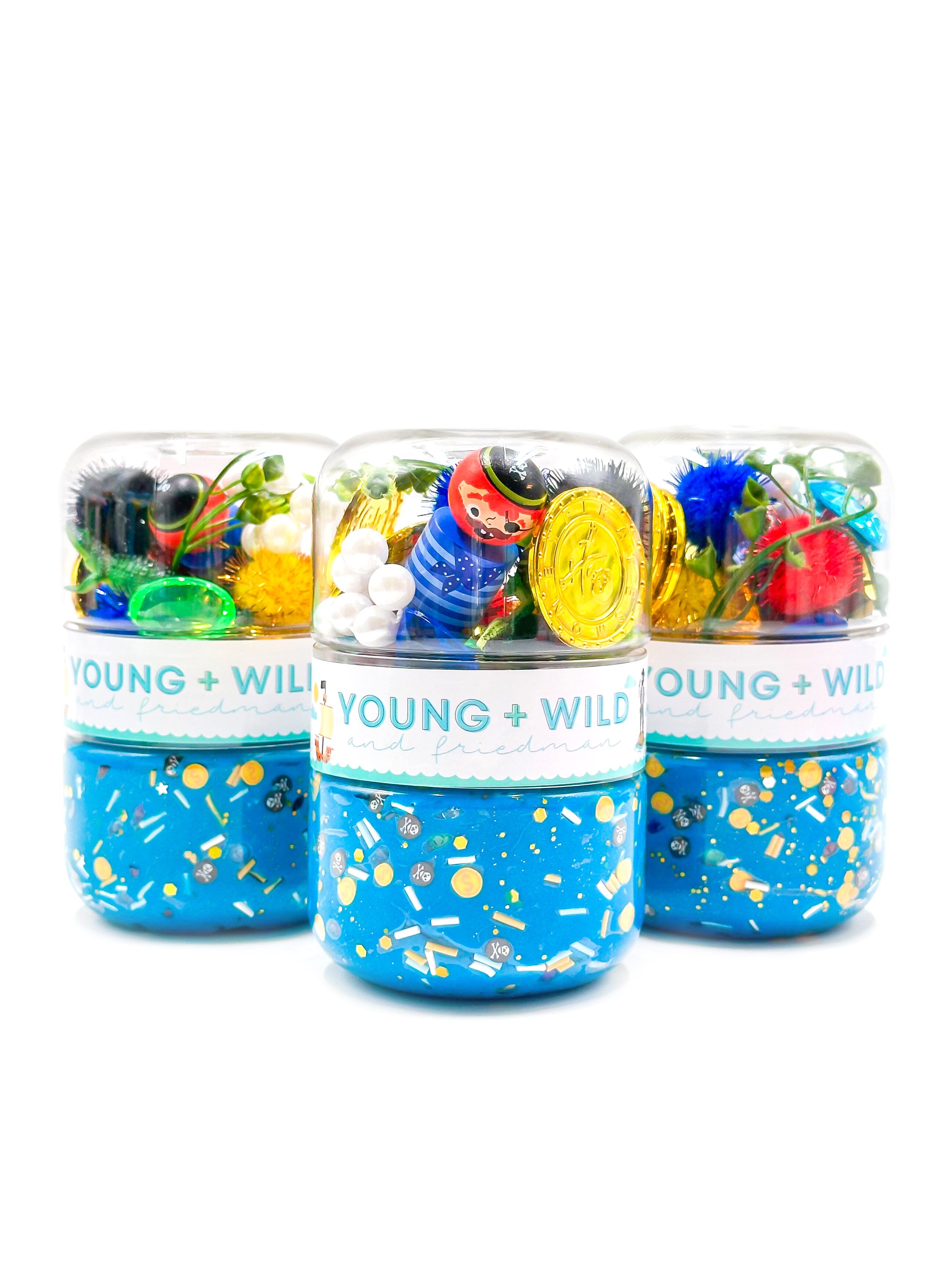 Pirate Grab & Go Dough Jar · Young + Wild and Friedman