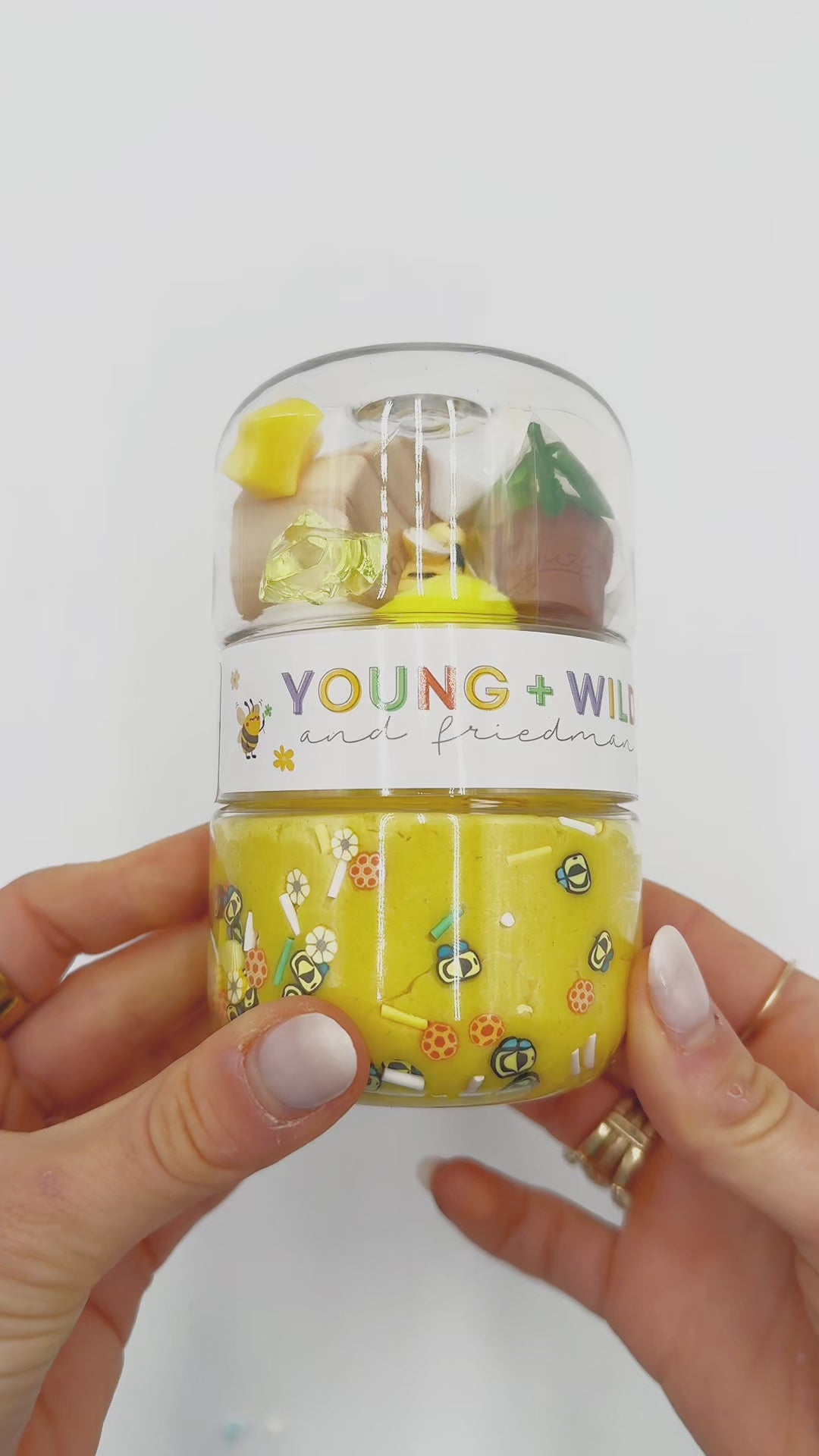 Bee Grab & Go Dough Jar