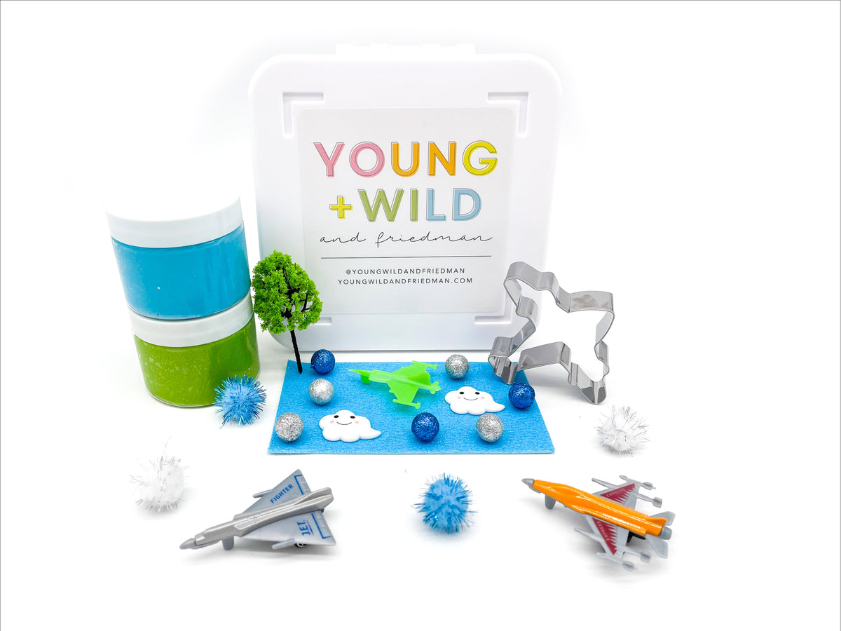 Airplane Midi Sensory Kit Young + Wild and Friedman