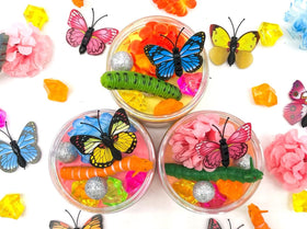 Butterfly Sensory Sand Jars