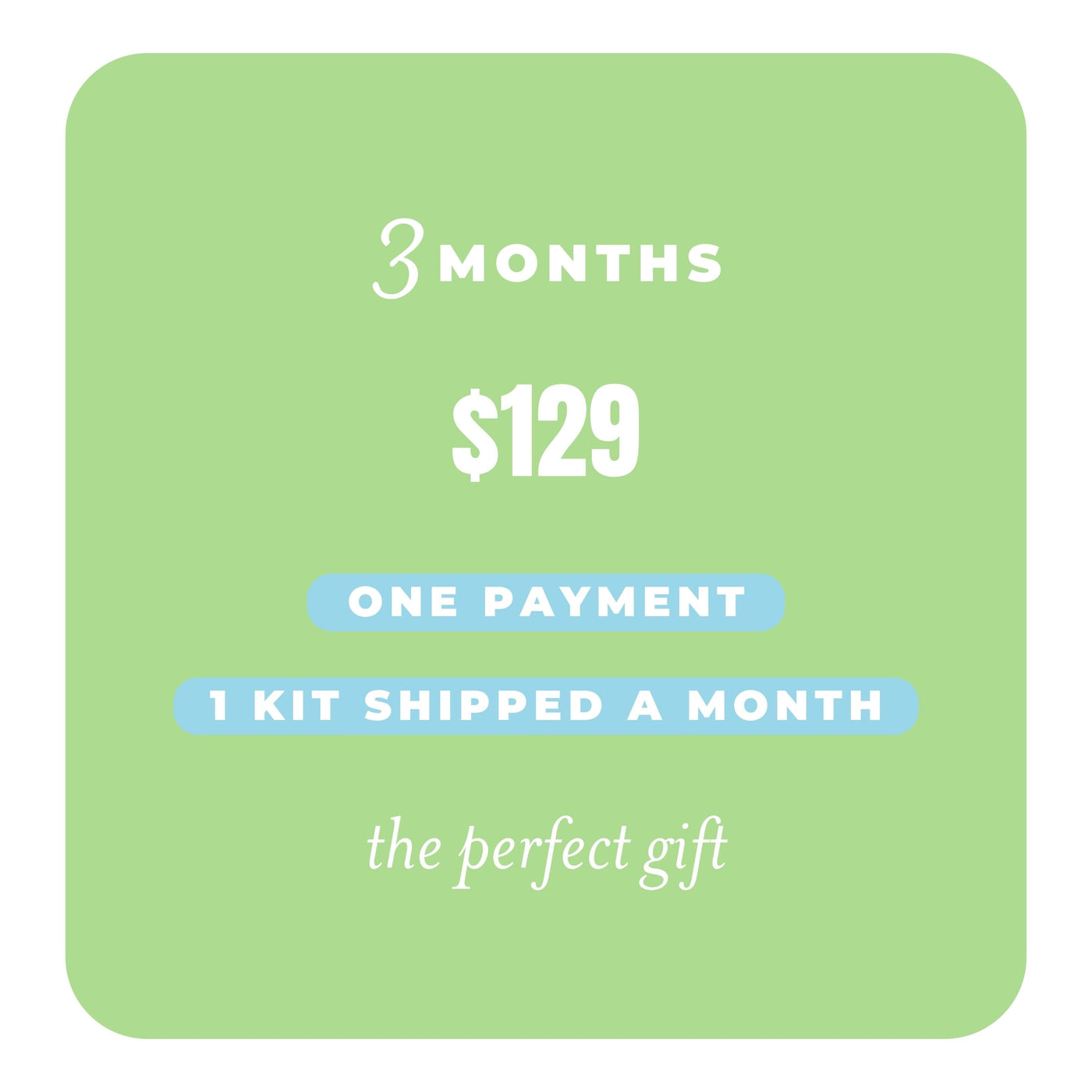 3-Month Holiday Bundle Sensory Kit Young, Wild & Friedman 