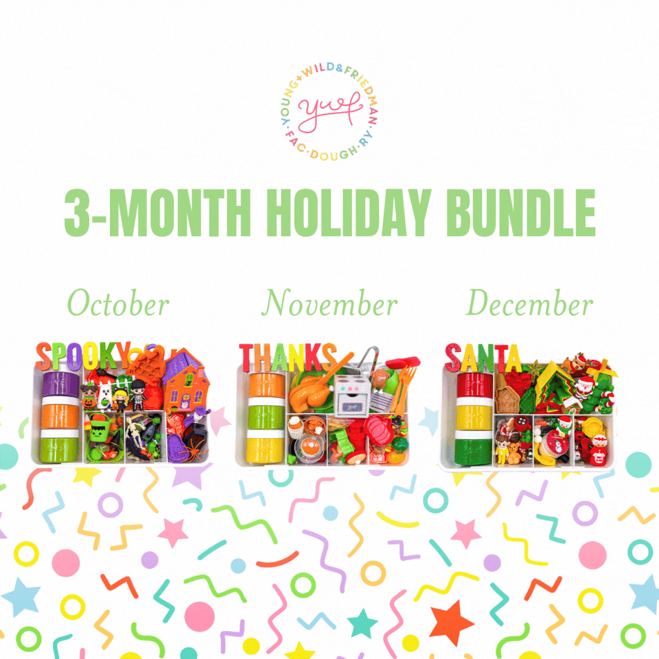 3-Month Holiday Bundle Sensory Kit Young, Wild & Friedman 