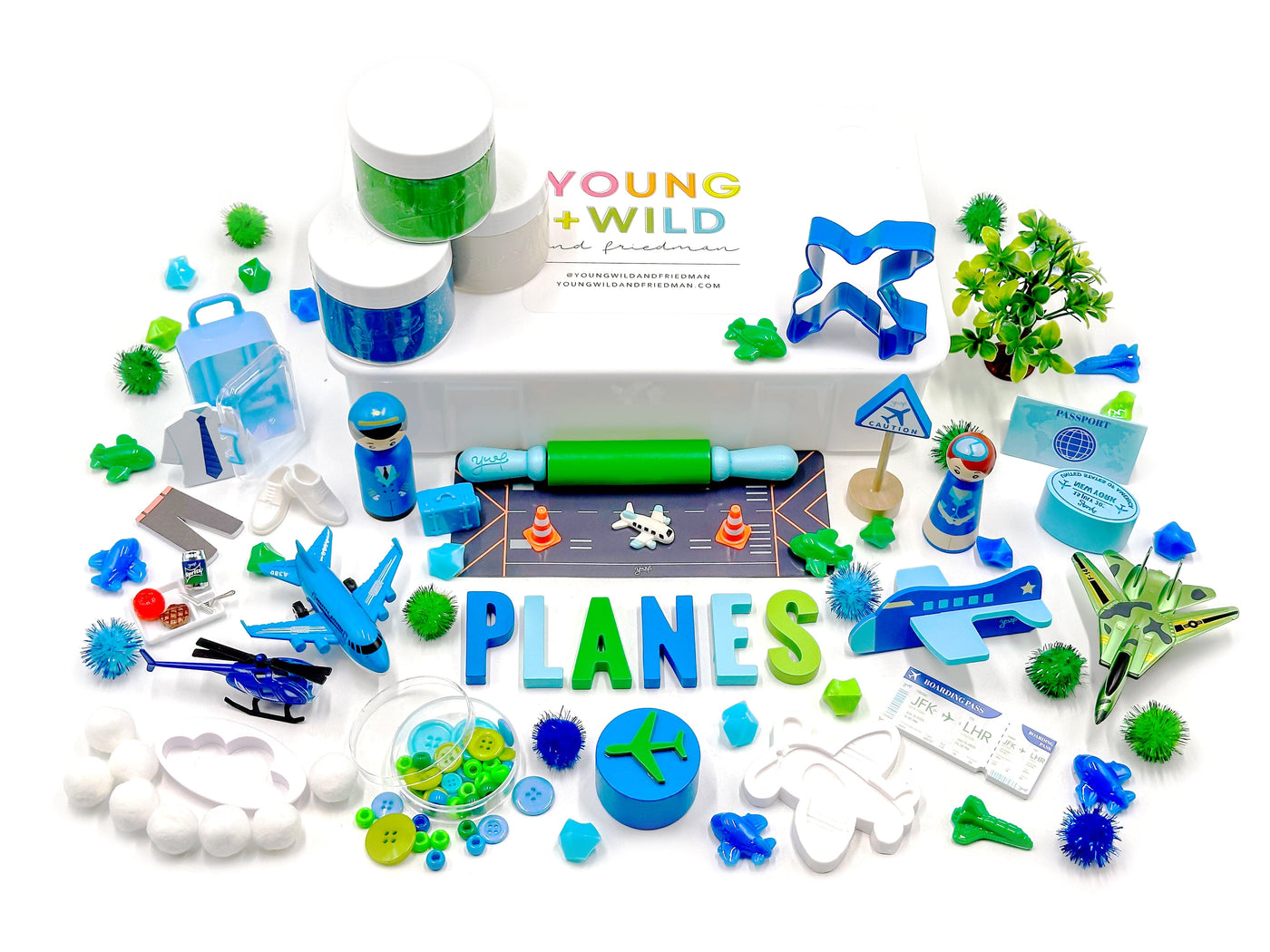 Airplane Sensory Kit Sensory Kit Young, Wild & Friedman 