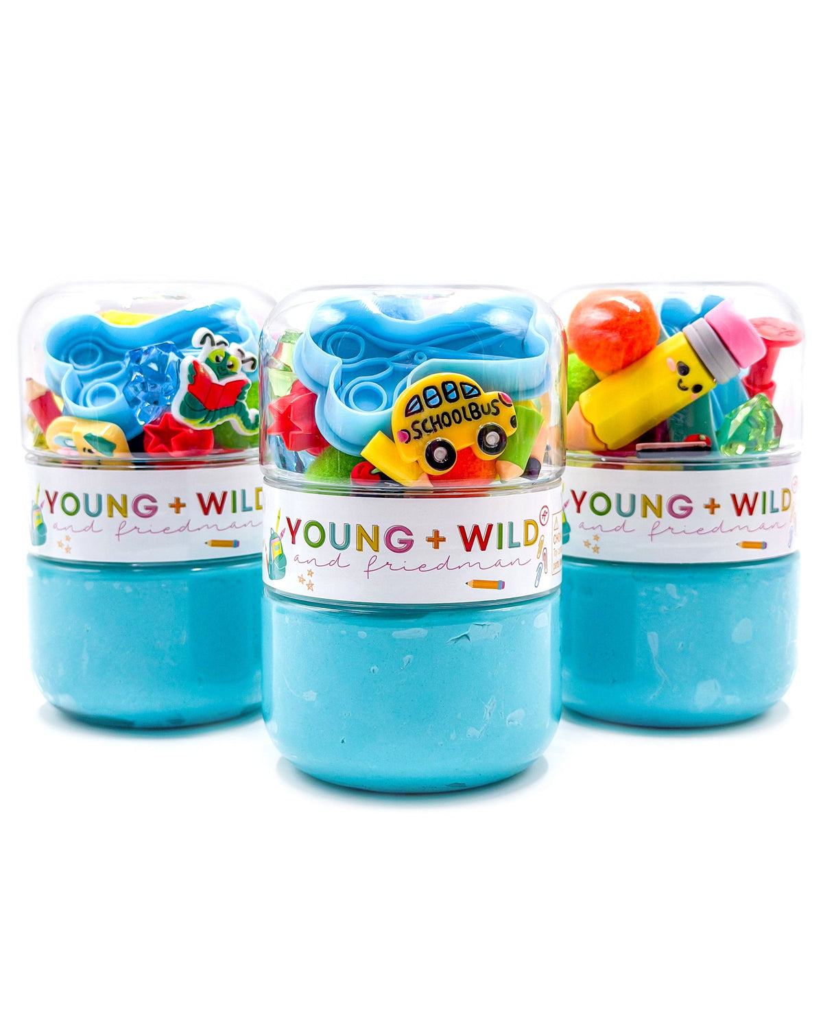 Back to School Grab & Go Dough Jar Grab and Go Dough Young, Wild & Friedman 