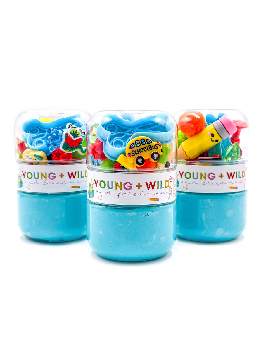 Back to School Grab & Go Dough Jar Grab and Go Dough Young, Wild & Friedman 