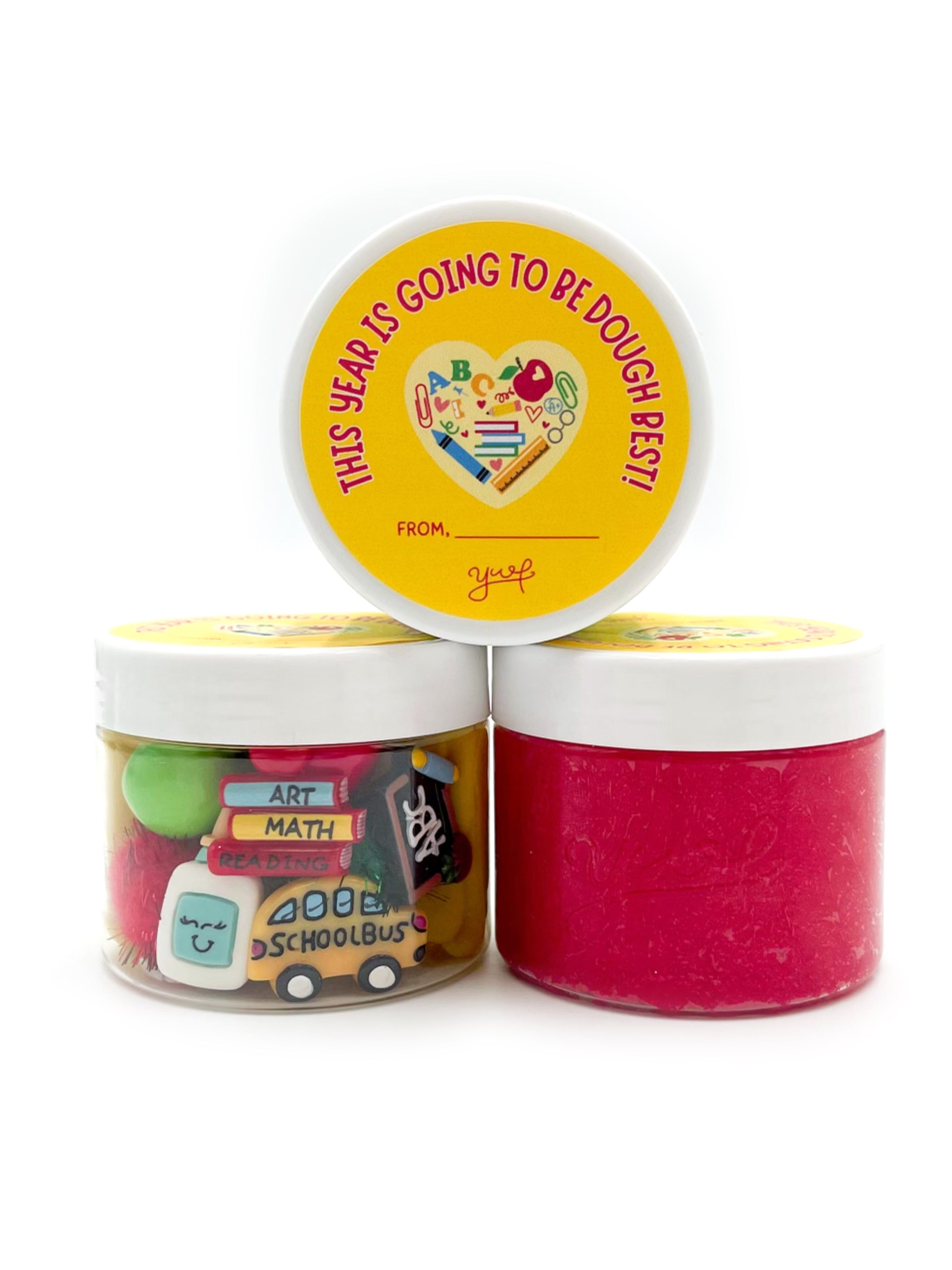 Back to School Sensory Dough Jars Sensory Dough Young, Wild & Friedman 