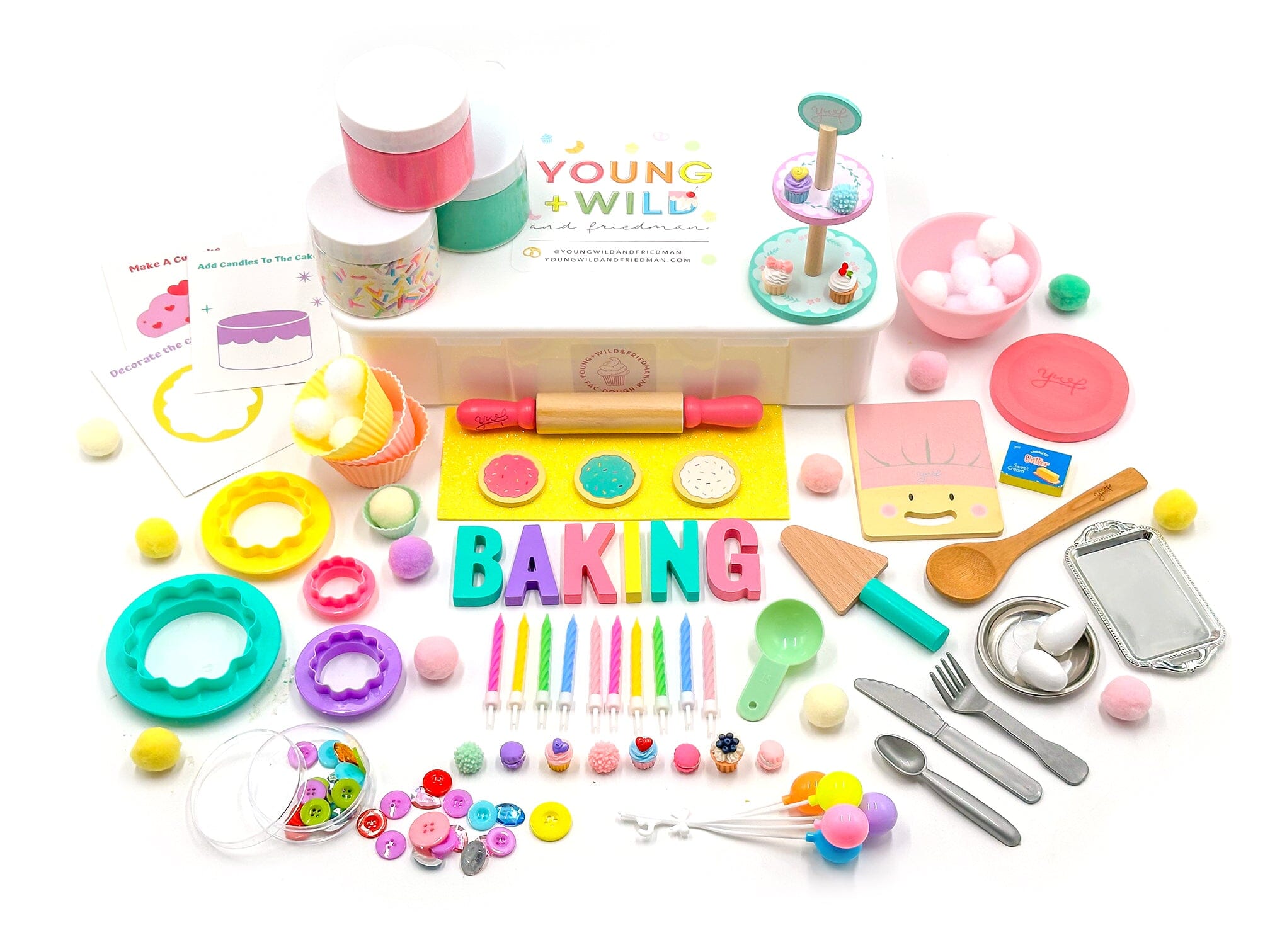 Baking Sensory Kit · Young + Wild and Friedman