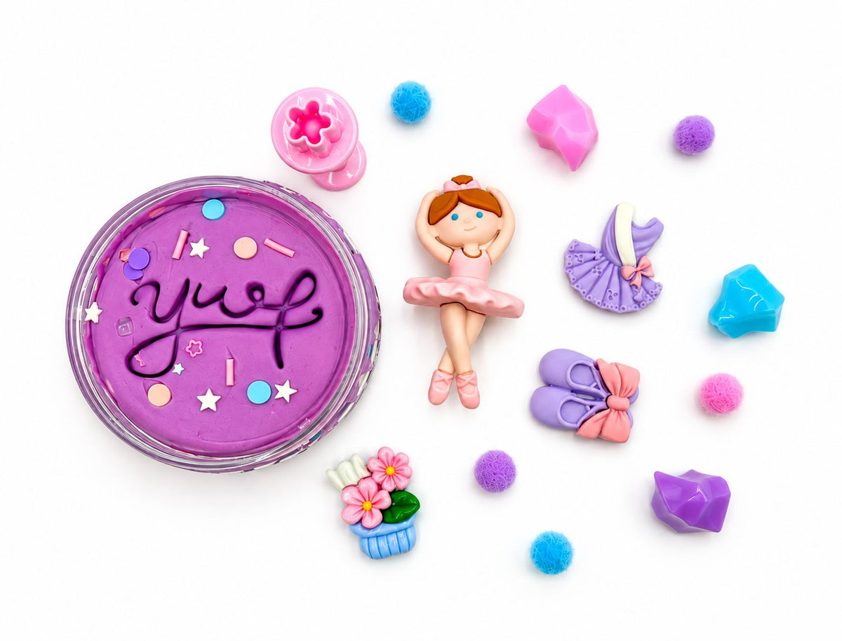 Ballerina Sensory Dough Jar Sensory Dough Young, Wild & Friedman 