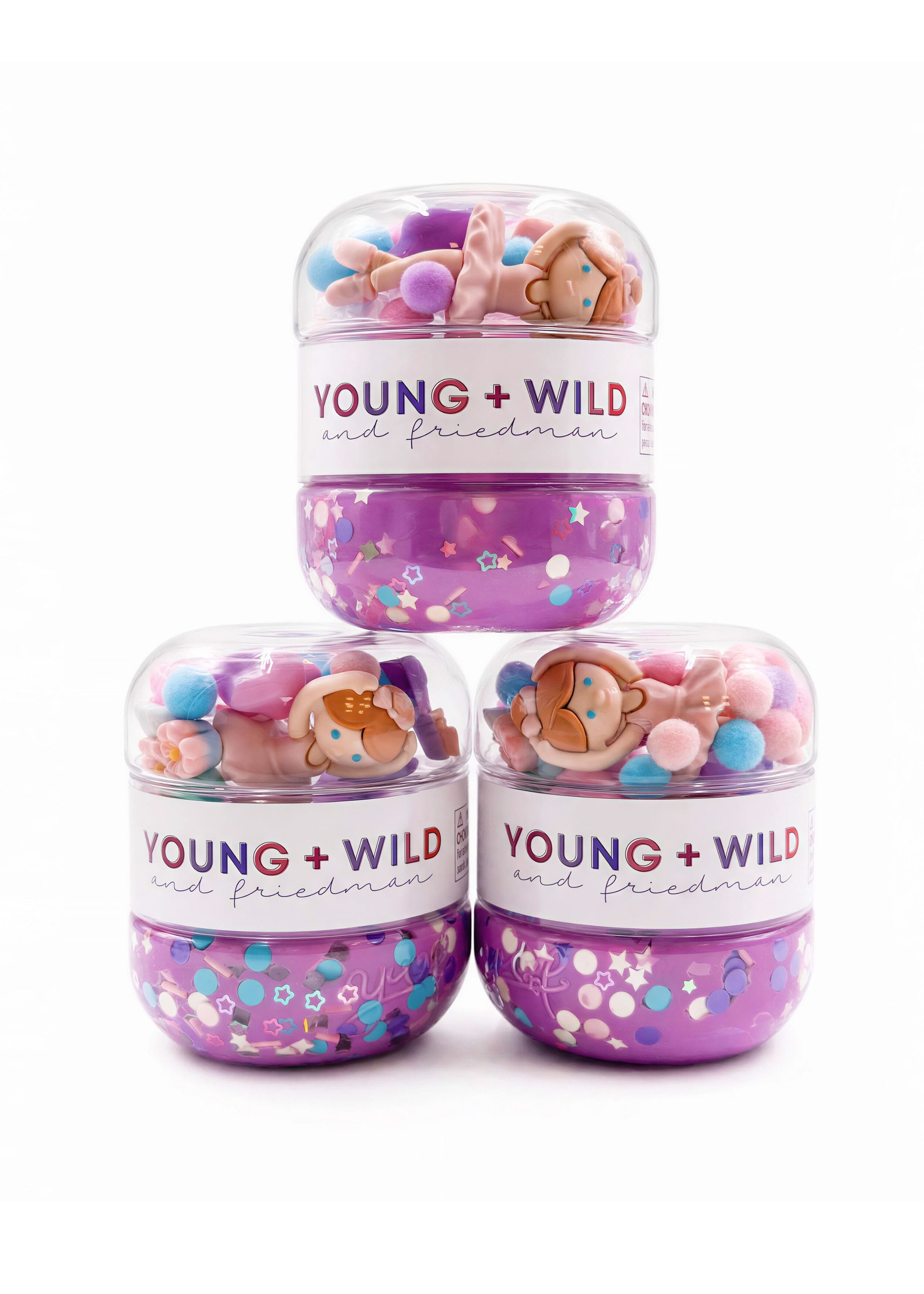 Ballerina Sensory Dough Jar Sensory Dough Young, Wild & Friedman 