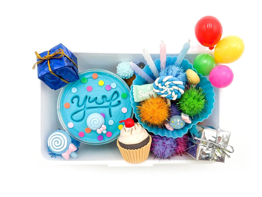 Blue Birthday Sensory Mini Kit Mini Kit Young, Wild & Friedman 