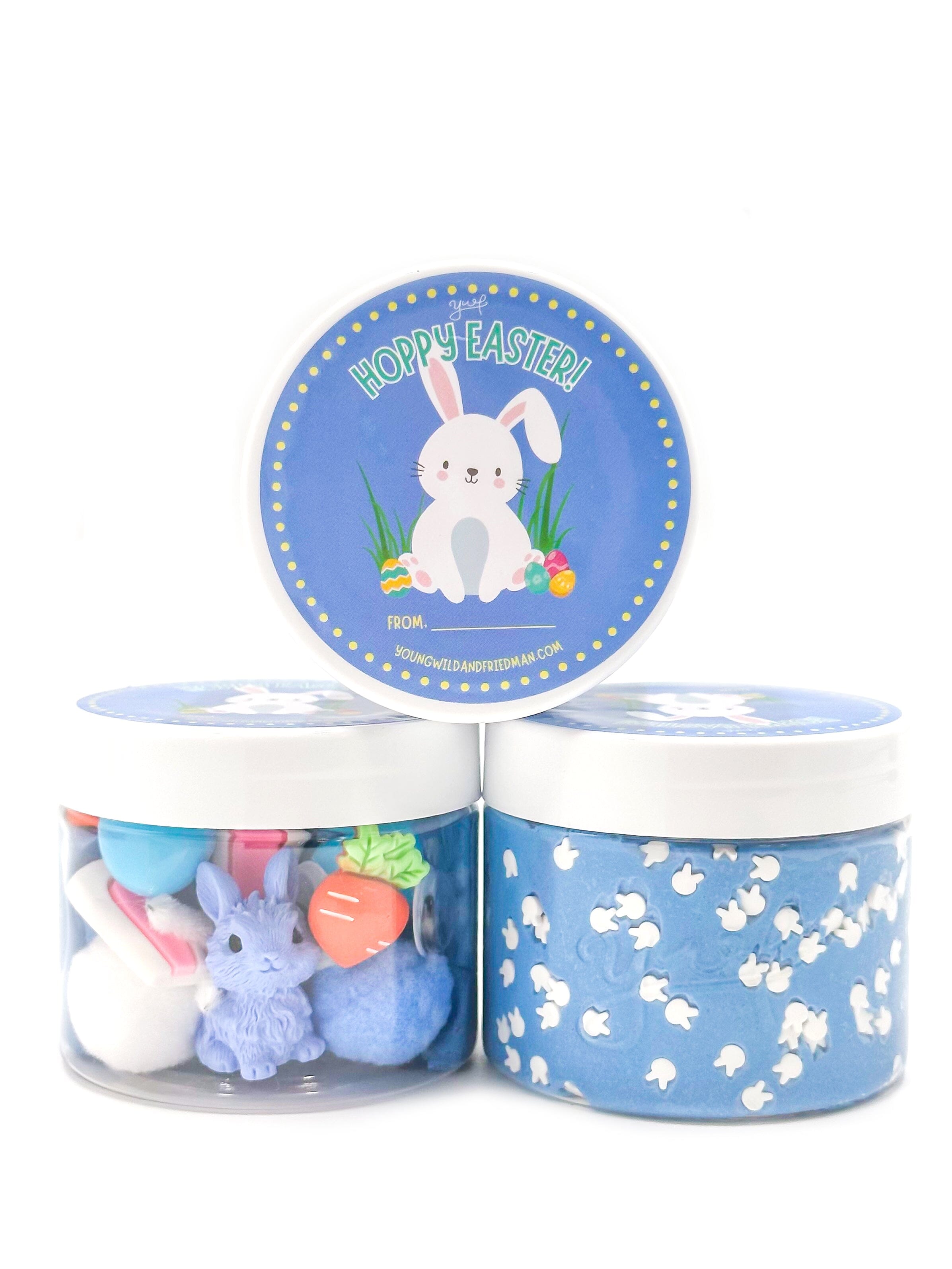 Blue Bunny Sensory Dough Jar Sensory Dough Young, Wild & Friedman 