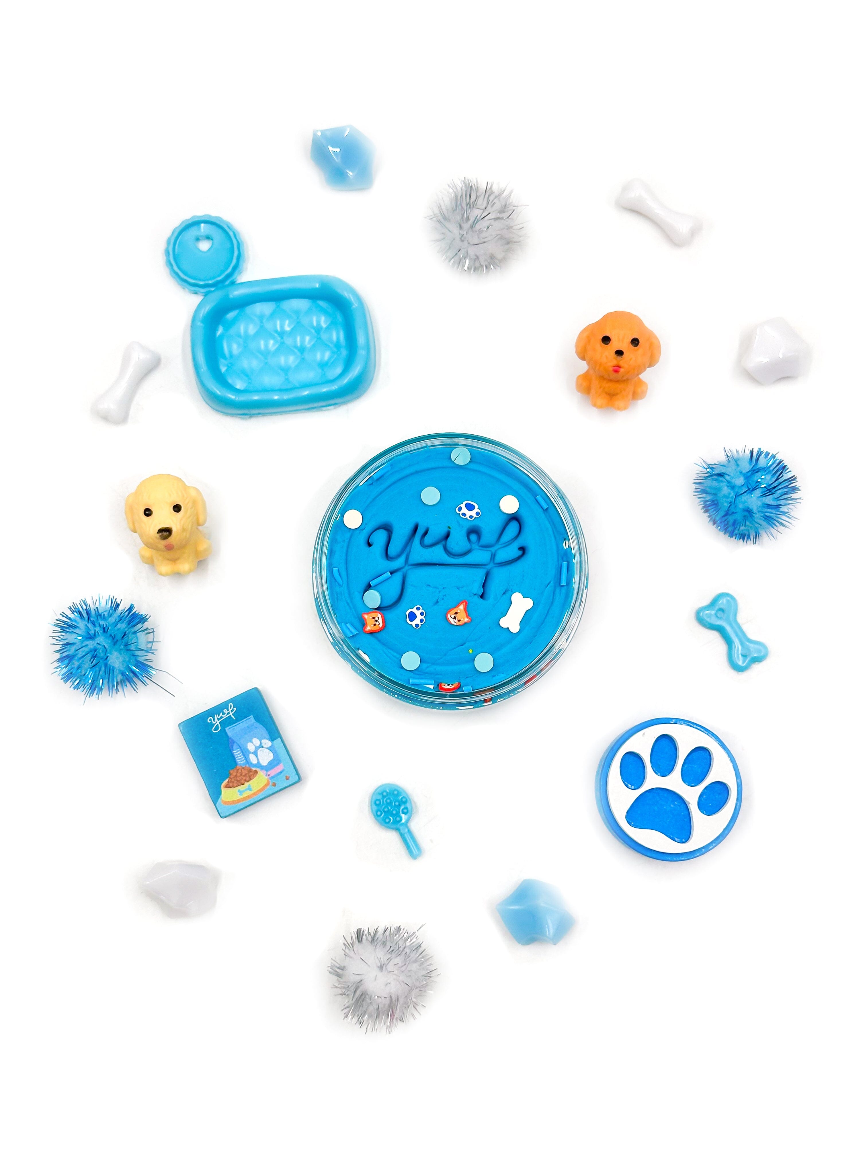 Blue Pet Grab & Go Dough Jar · Young + Wild and Friedman