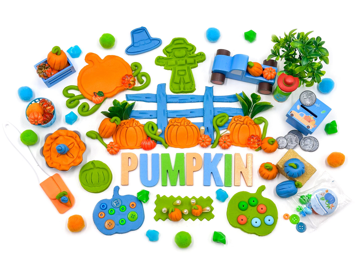 Blue Pumpkin Patch Sensory Kit Sensory Kit Young, Wild & Friedman 