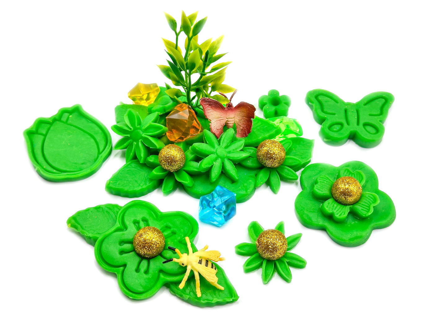 Bugs Dough Jars Sensory Dough Young, Wild & Friedman 