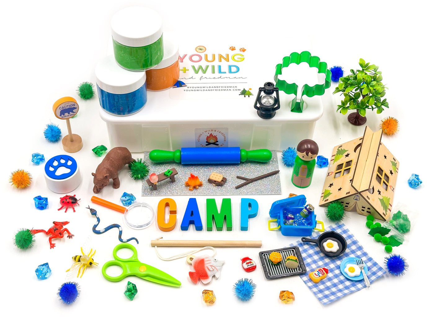 Camping Sensory Kit Sensory Kit Young, Wild & Friedman 