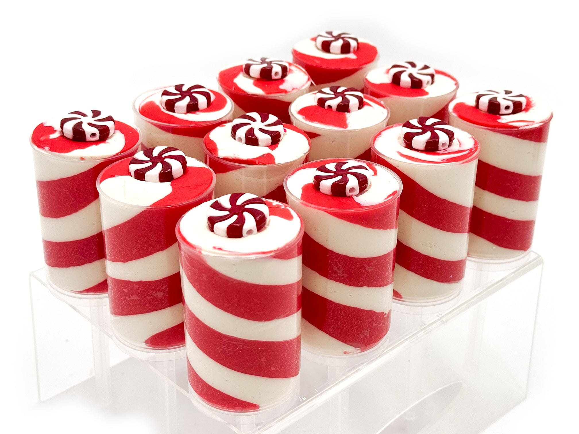 Candy Cane Sensory Dough Push Pop Sensory Dough Young, Wild & Friedman 