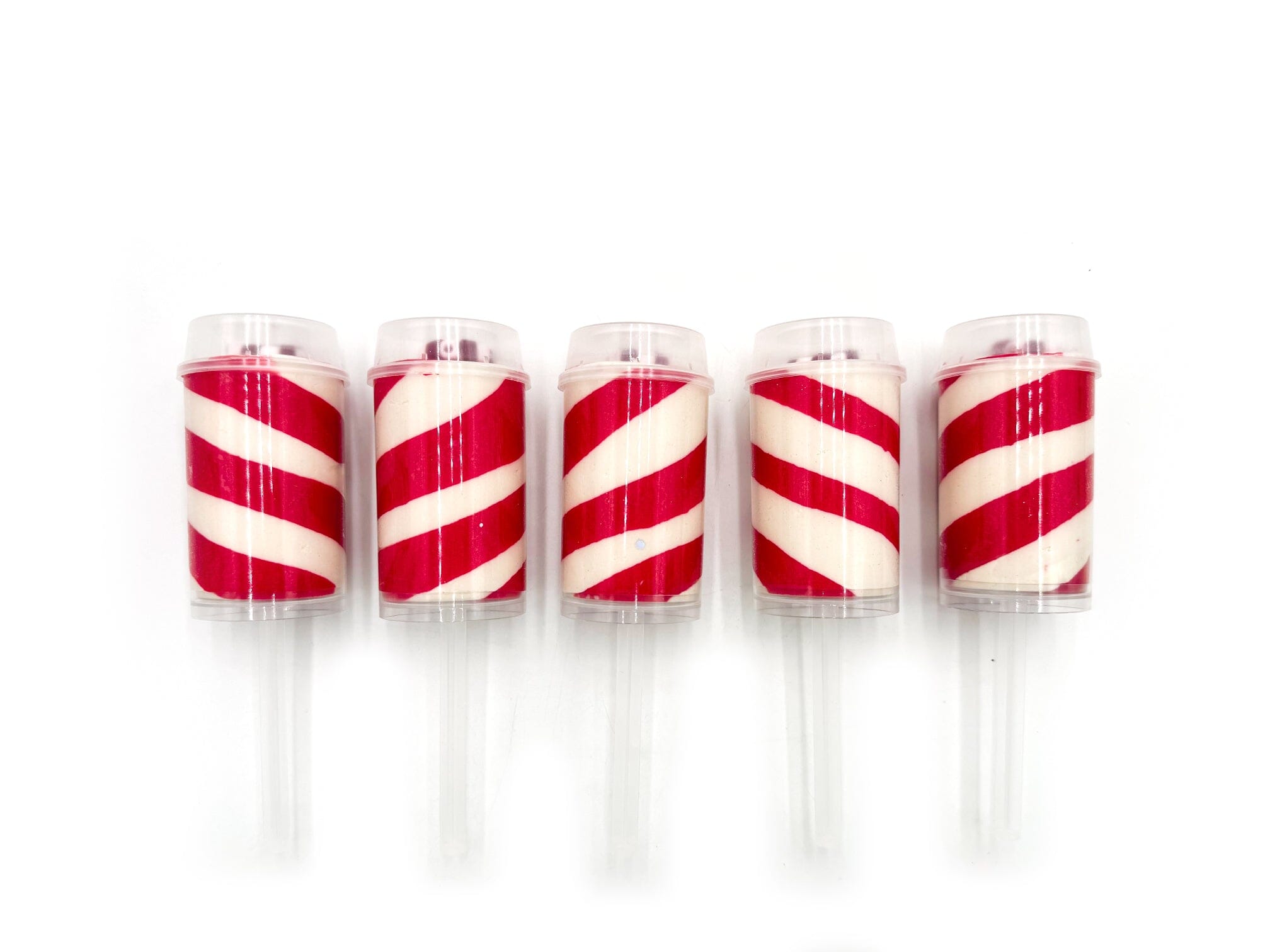 Candy Cane Sensory Dough Push Pop Sensory Dough Young, Wild & Friedman 