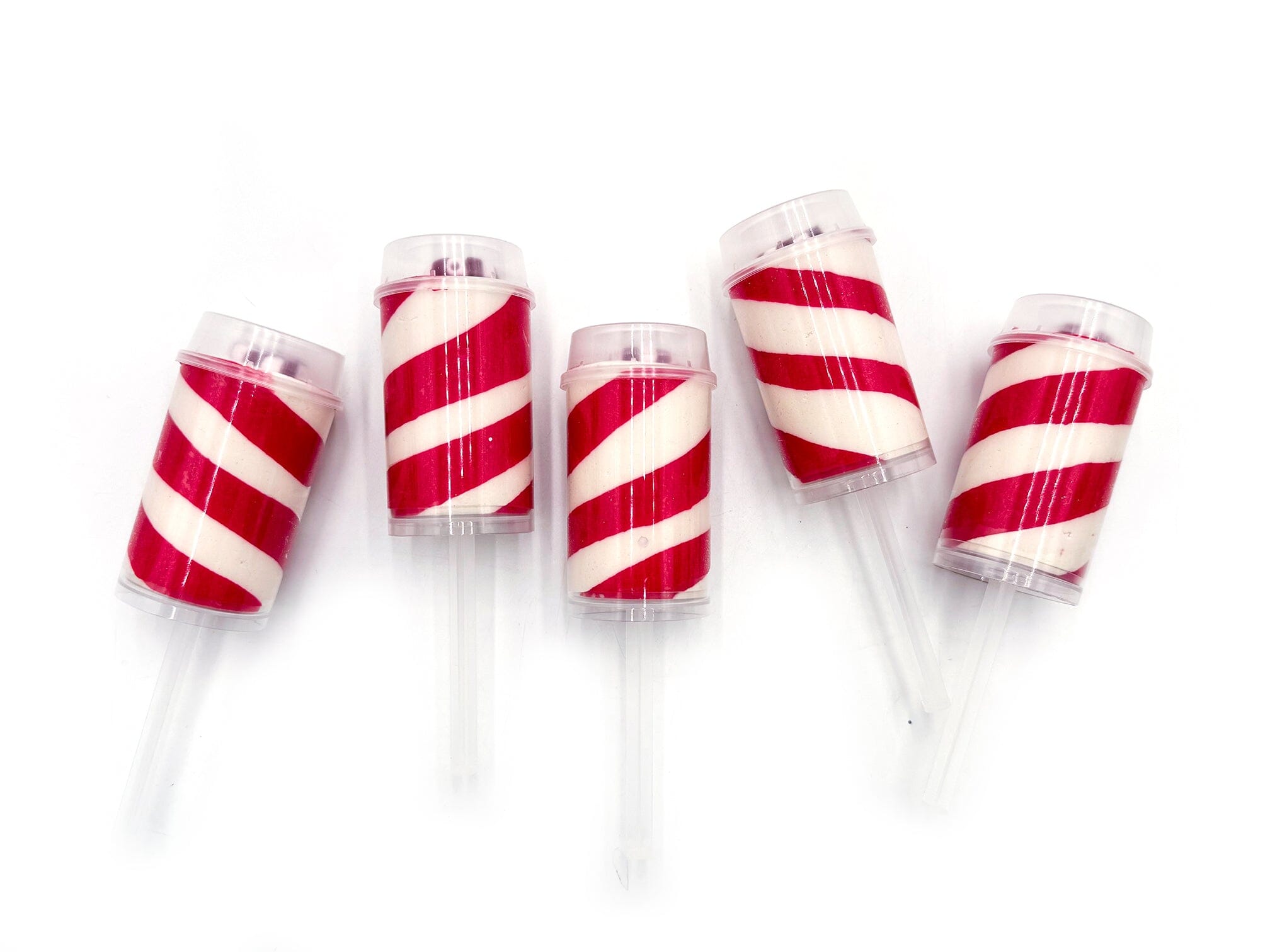 Candy Cane Sensory Dough Push Pop Sensory Dough Young, Wild & Friedman 