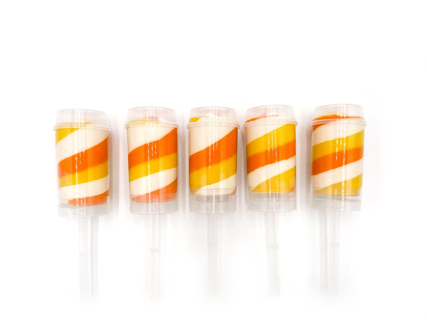 Candy Corn Sensory Dough Push Pop Sensory Dough Young, Wild & Friedman 