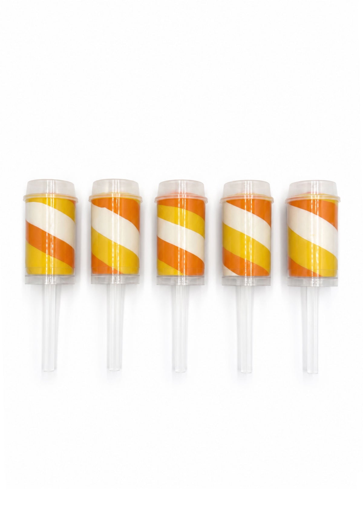 Candy Corn Sensory Dough Push Pop Sensory Dough Young, Wild & Friedman 