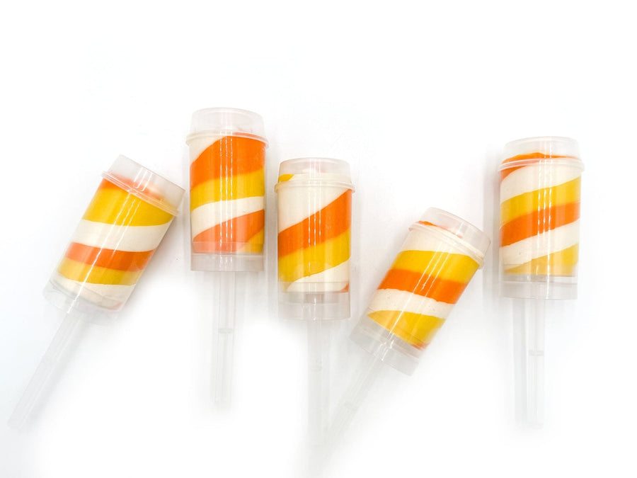 Candy Corn Sensory Dough Push Pop Sensory Dough Young, Wild & Friedman 