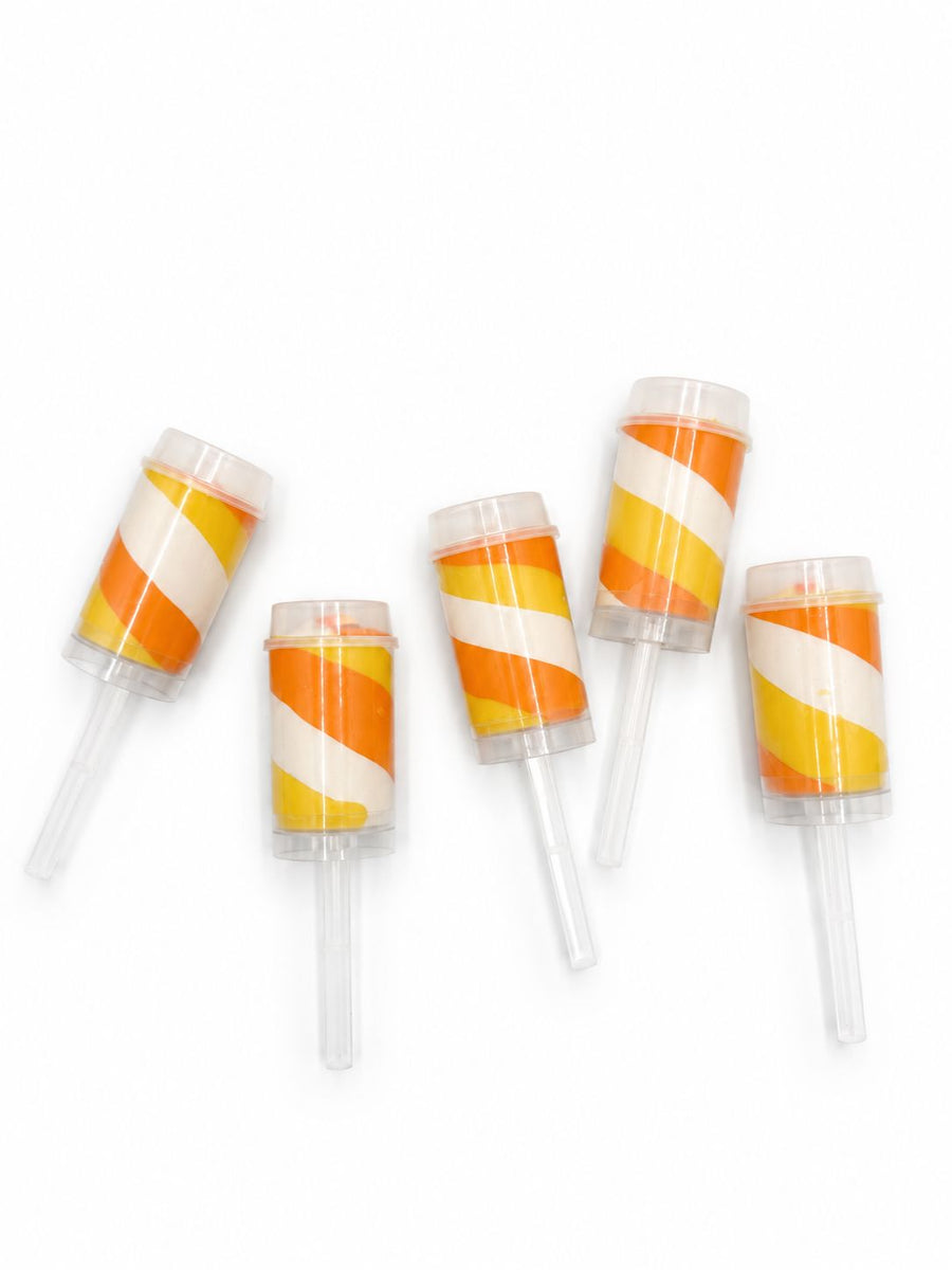 Candy Corn Sensory Dough Push Pop Sensory Dough Young, Wild & Friedman 