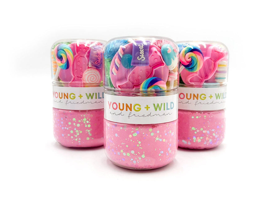Candy Grab & Go Dough Jar Grab and Go Dough Young, Wild & Friedman 