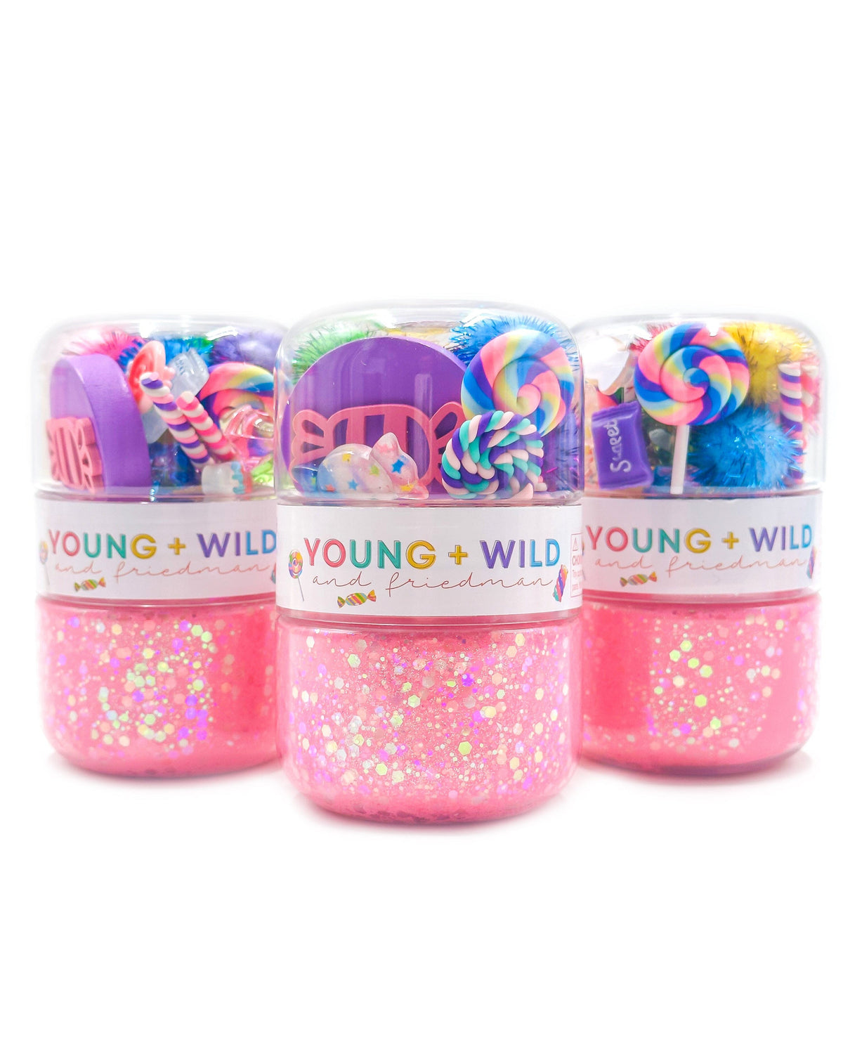 Candy Grab & Go Dough Jar Grab and Go Dough Young, Wild & Friedman 