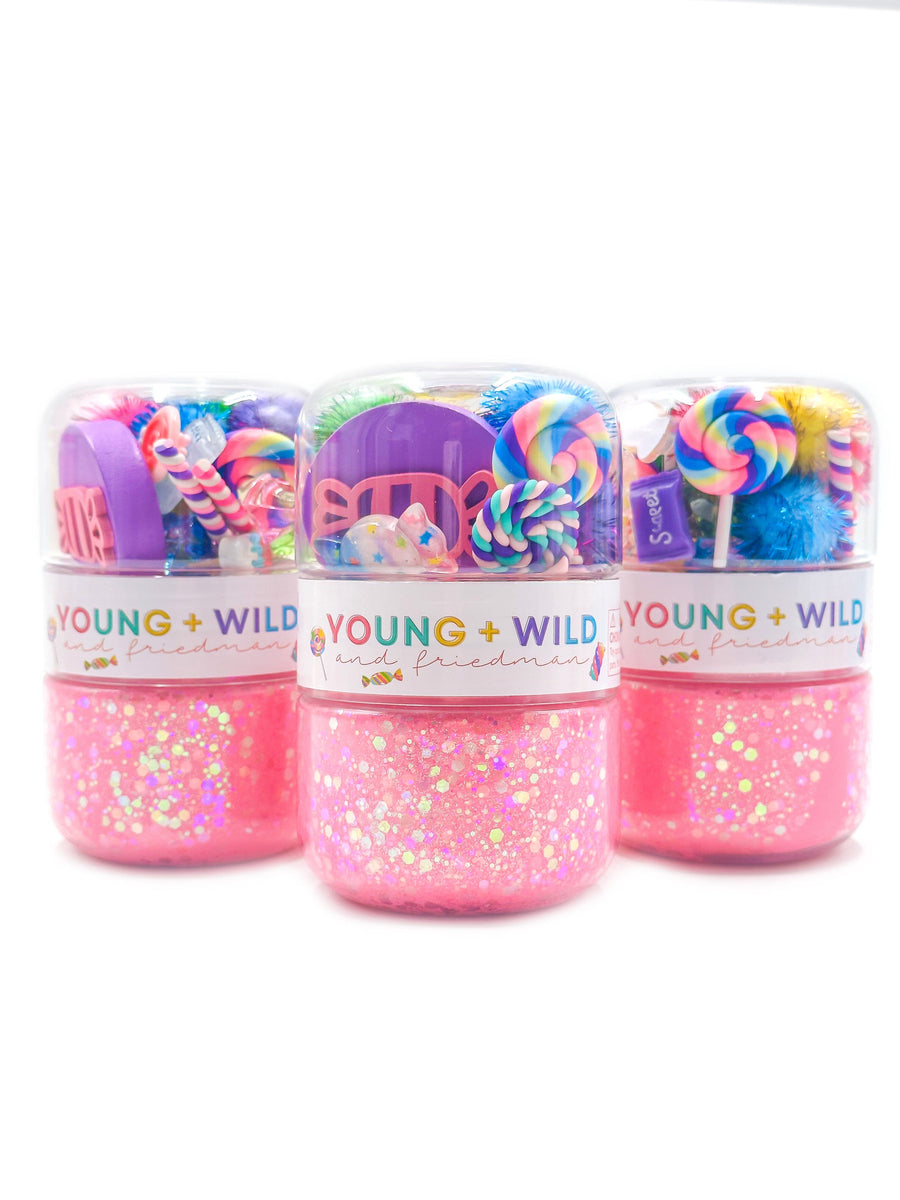 Candy Grab & Go Dough Jar Grab and Go Dough Young, Wild & Friedman 
