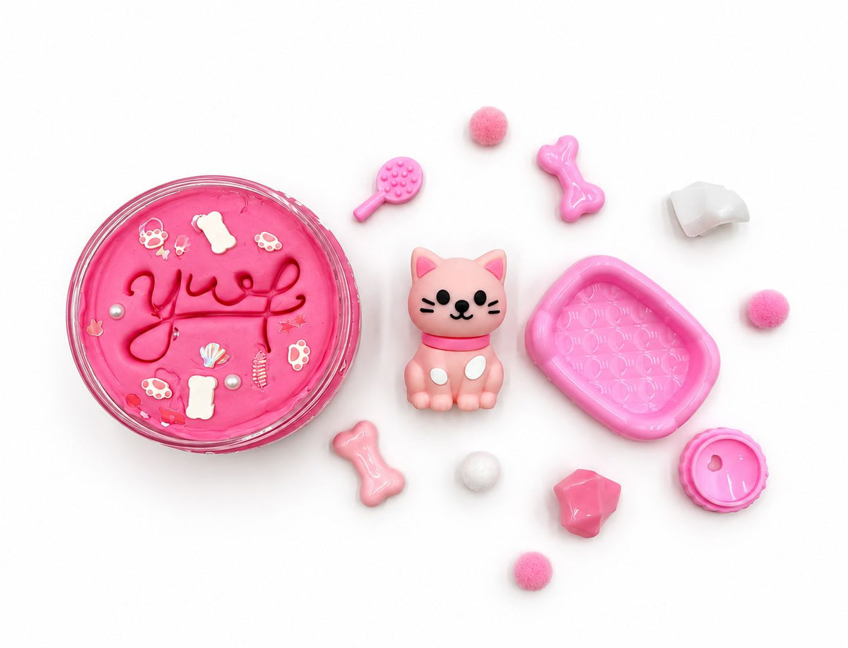 Cat Sensory Dough Jar Sensory Dough Young, Wild & Friedman 