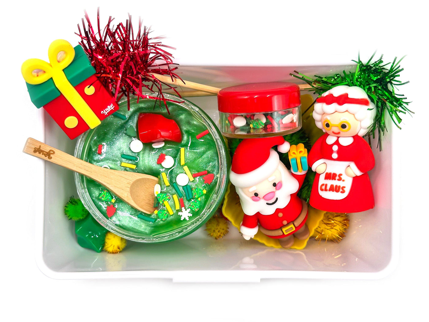 Christmas Slime Mini Sensory Kit Mini Kit Young, Wild & Friedman 