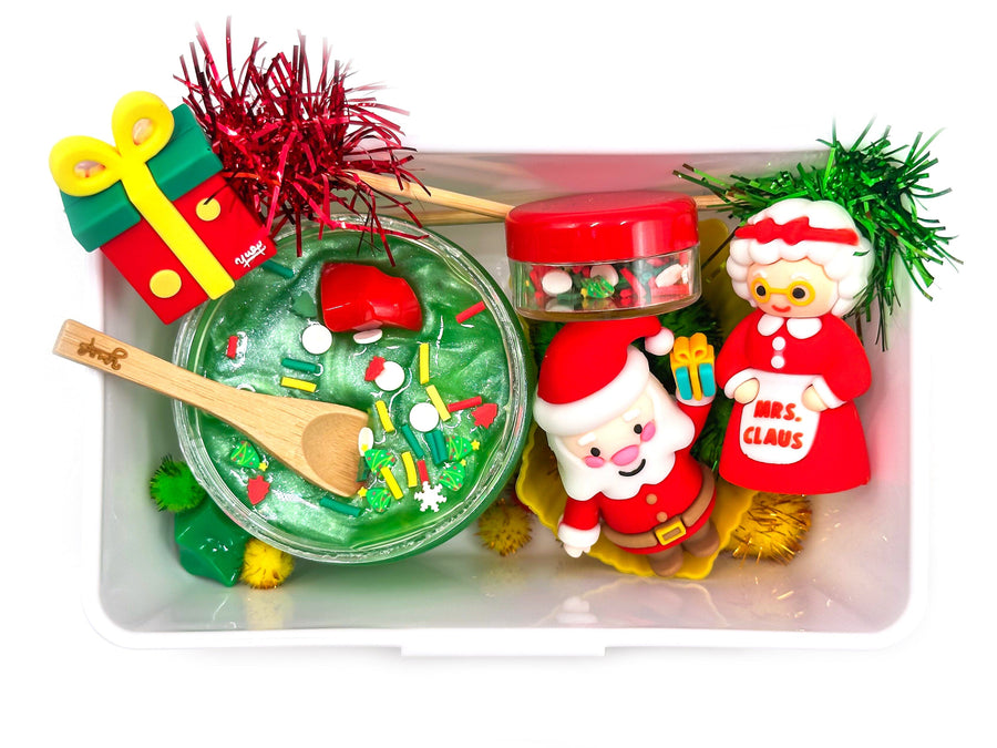 Christmas Slime Mini Sensory Kit Mini Kit Young, Wild & Friedman 