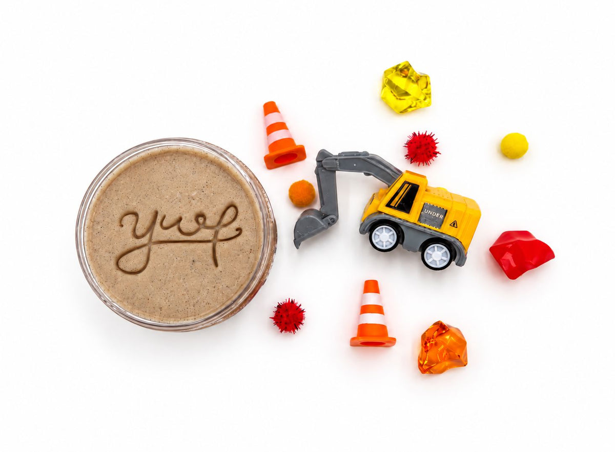 Construction Sensory Dough Jar Sensory Dough Young, Wild & Friedman 