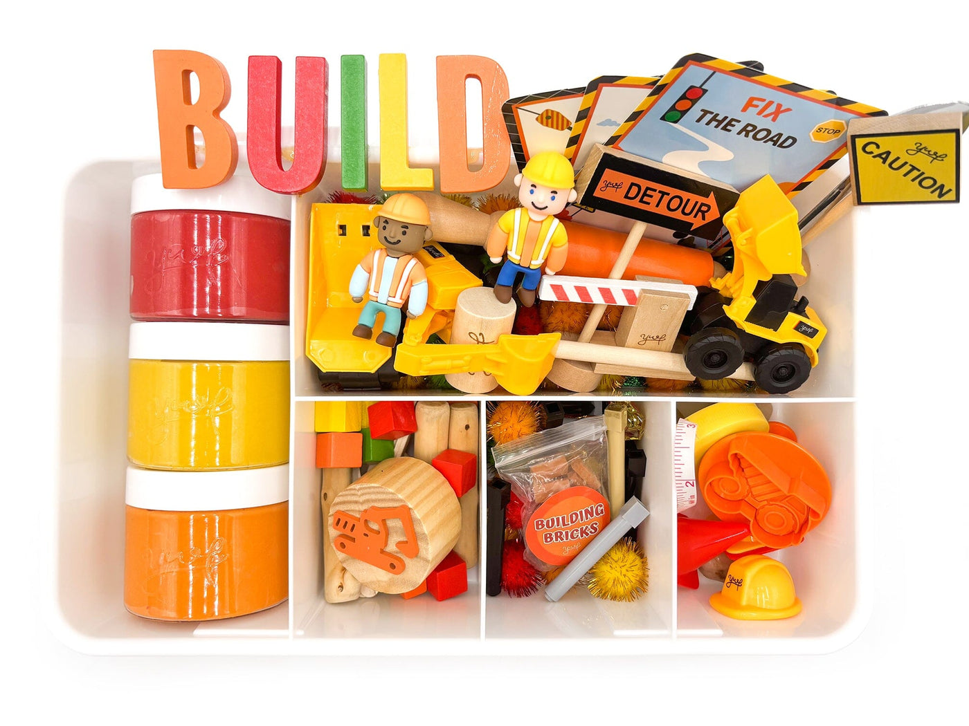 Construction Sensory Kit · Young + Wild and Friedman