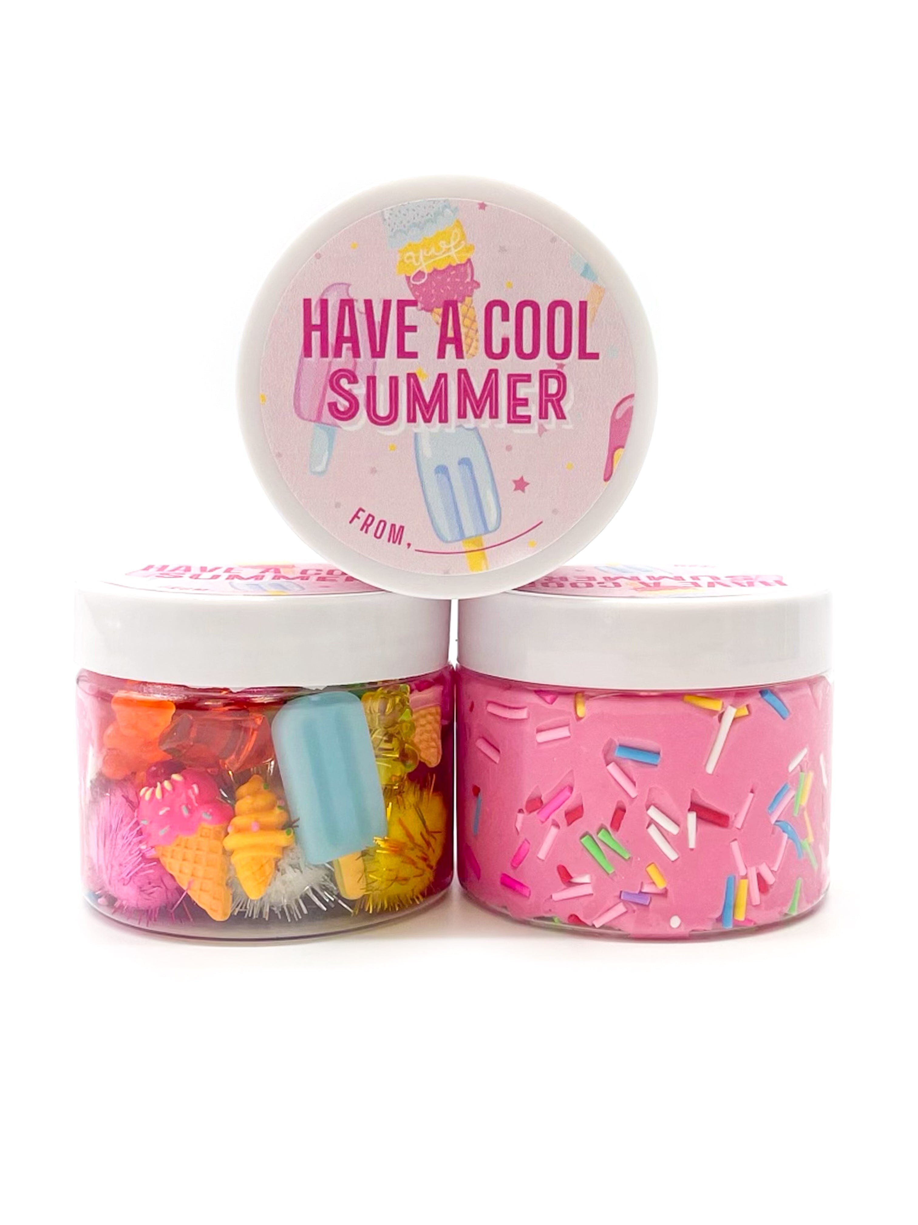 Cool Summer Class Gift Jar Sensory Dough Young, Wild & Friedman 