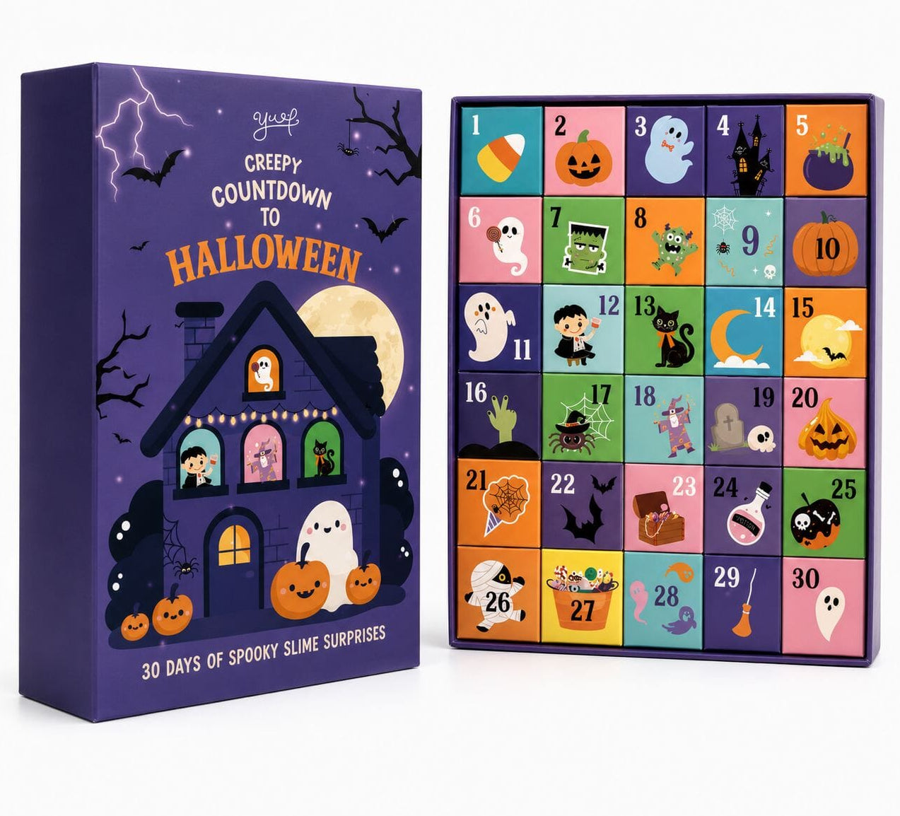 Countdown to Halloween Calendar Special Young, Wild & Friedman 
