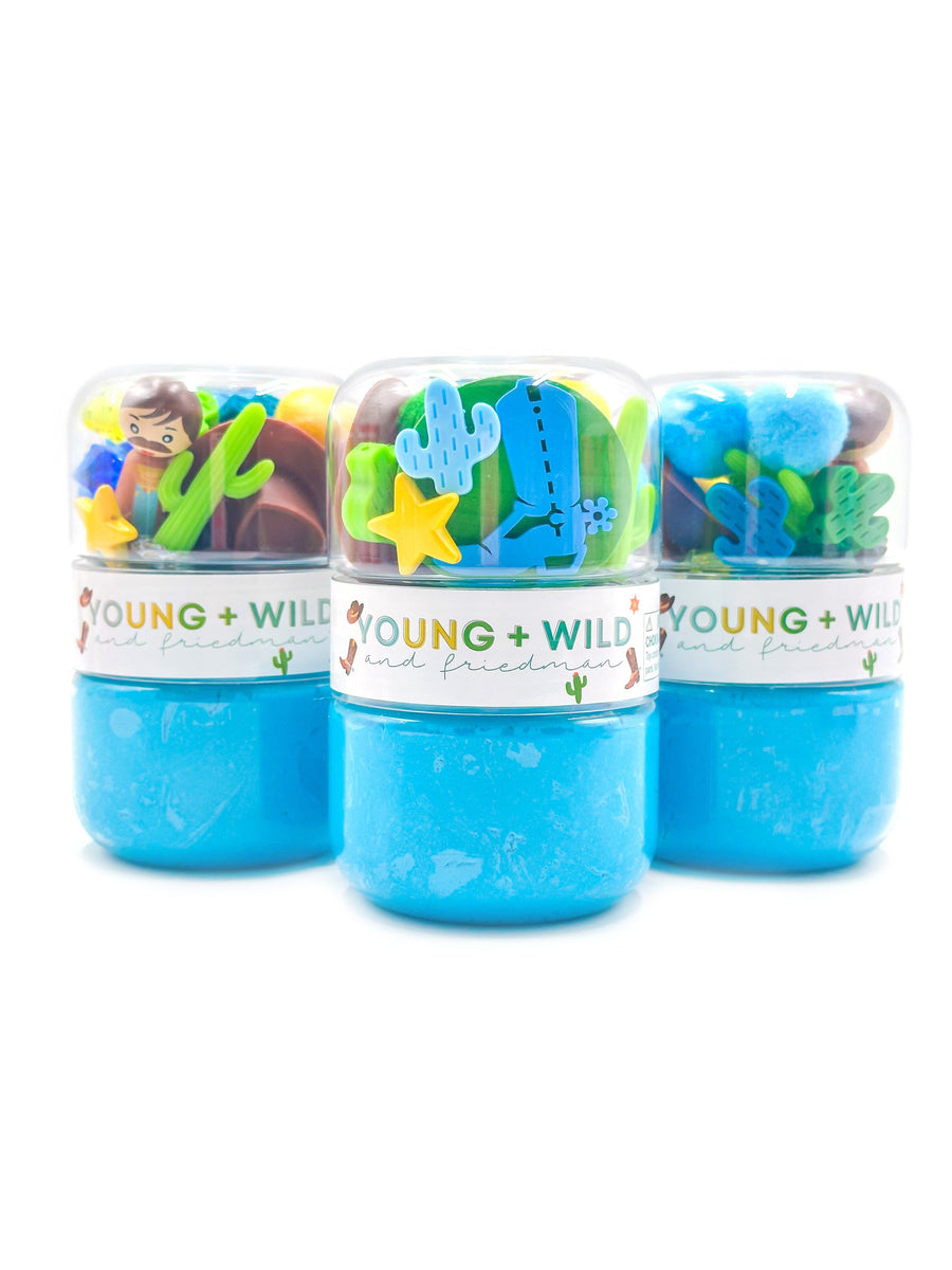 Cowboy Grab & Go Dough Jar Grab and Go Dough Young, Wild & Friedman 