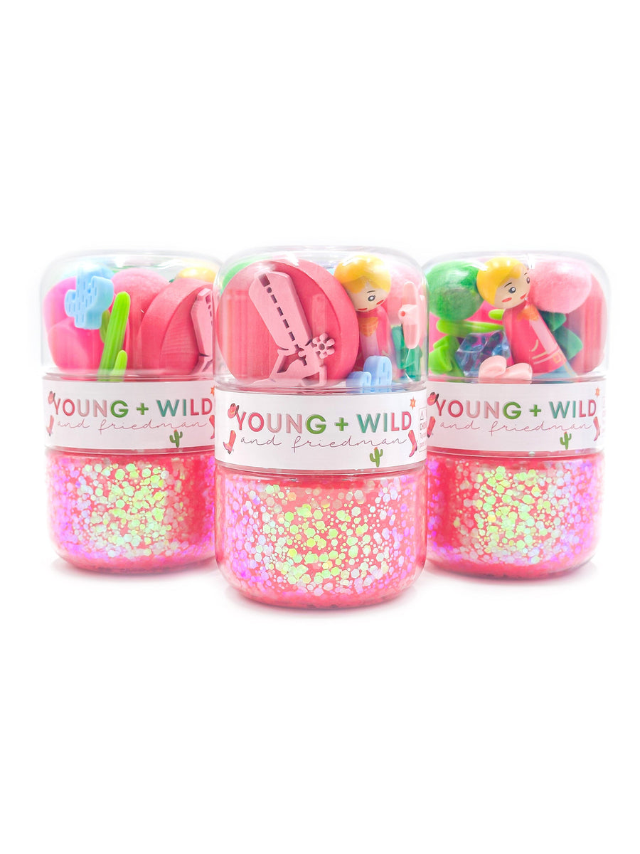 Cowgirl Grab & Go Dough Jar Grab and Go Dough Young, Wild & Friedman 