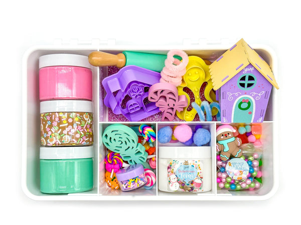 Decorate a Gingerbread House Kit Sensory Kit Young, Wild & Friedman 