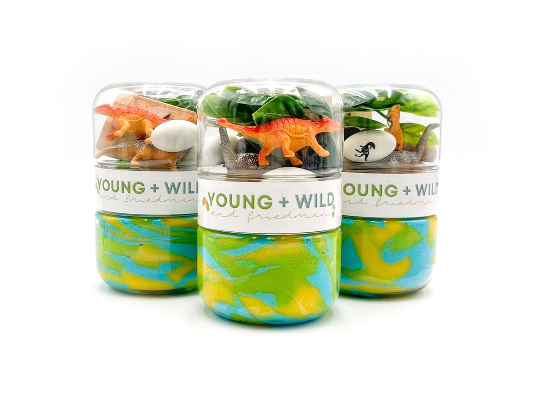 Dinosaur Dough Jar Dinosaur Dough Jar