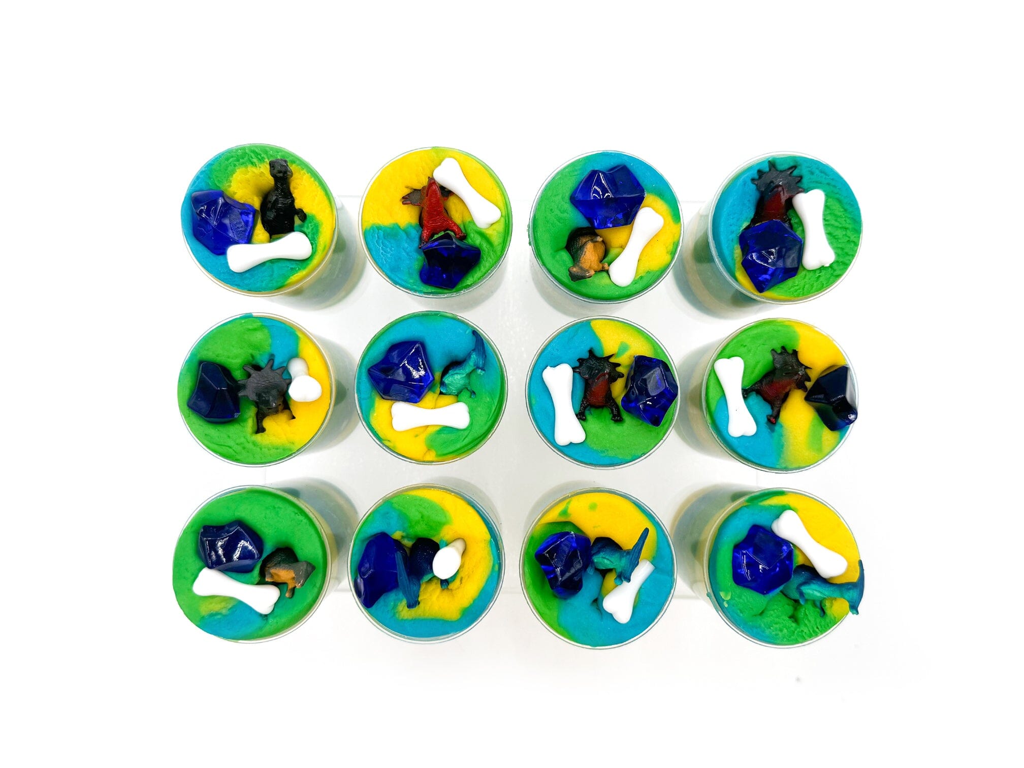 Dinosaur Sensory Dough Push Pop Sensory Dough Young, Wild & Friedman 
