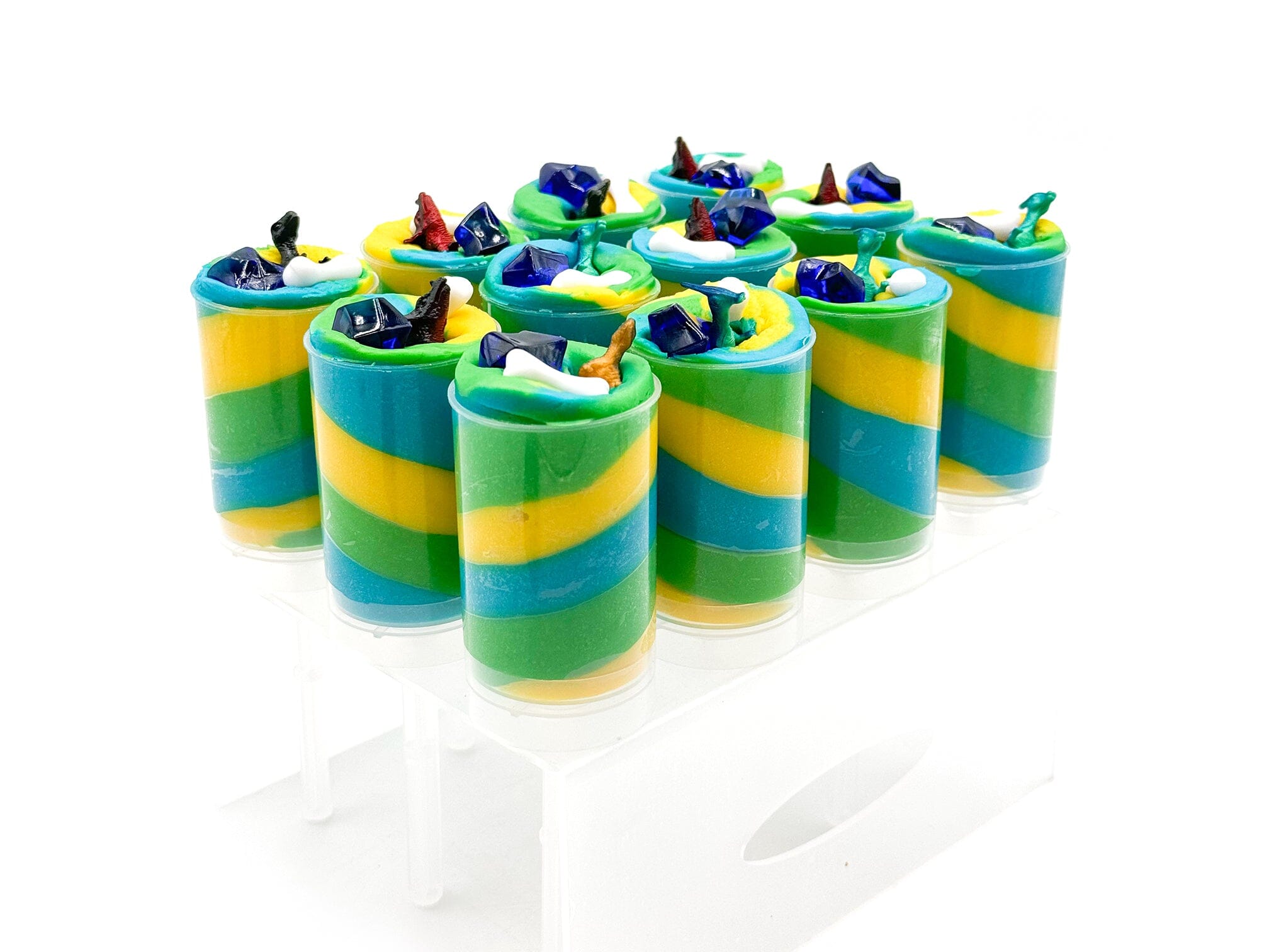 Dinosaur Sensory Dough Push Pop Sensory Dough Young, Wild & Friedman 