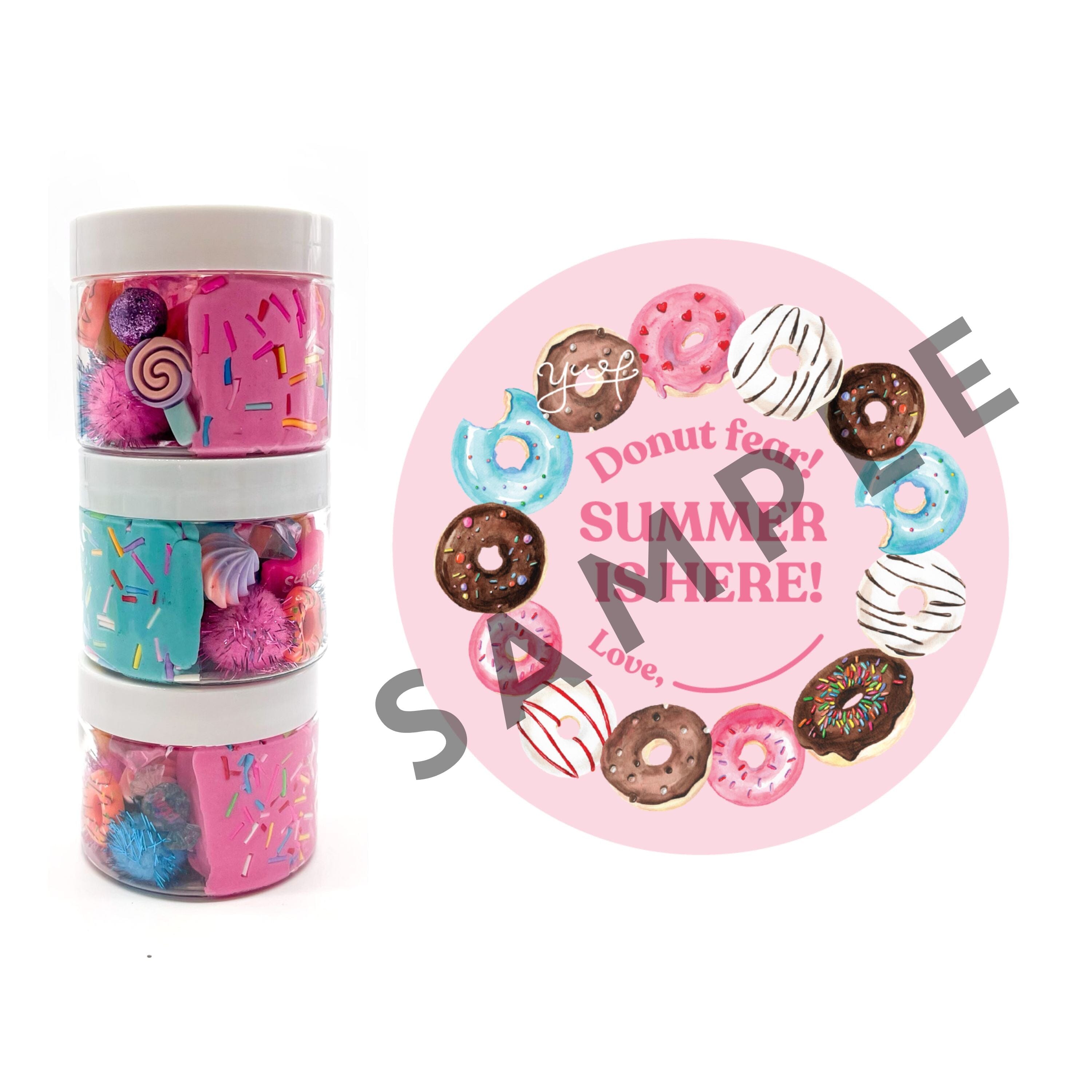 Donut Class Gift Jar Sensory Dough Young, Wild & Friedman 
