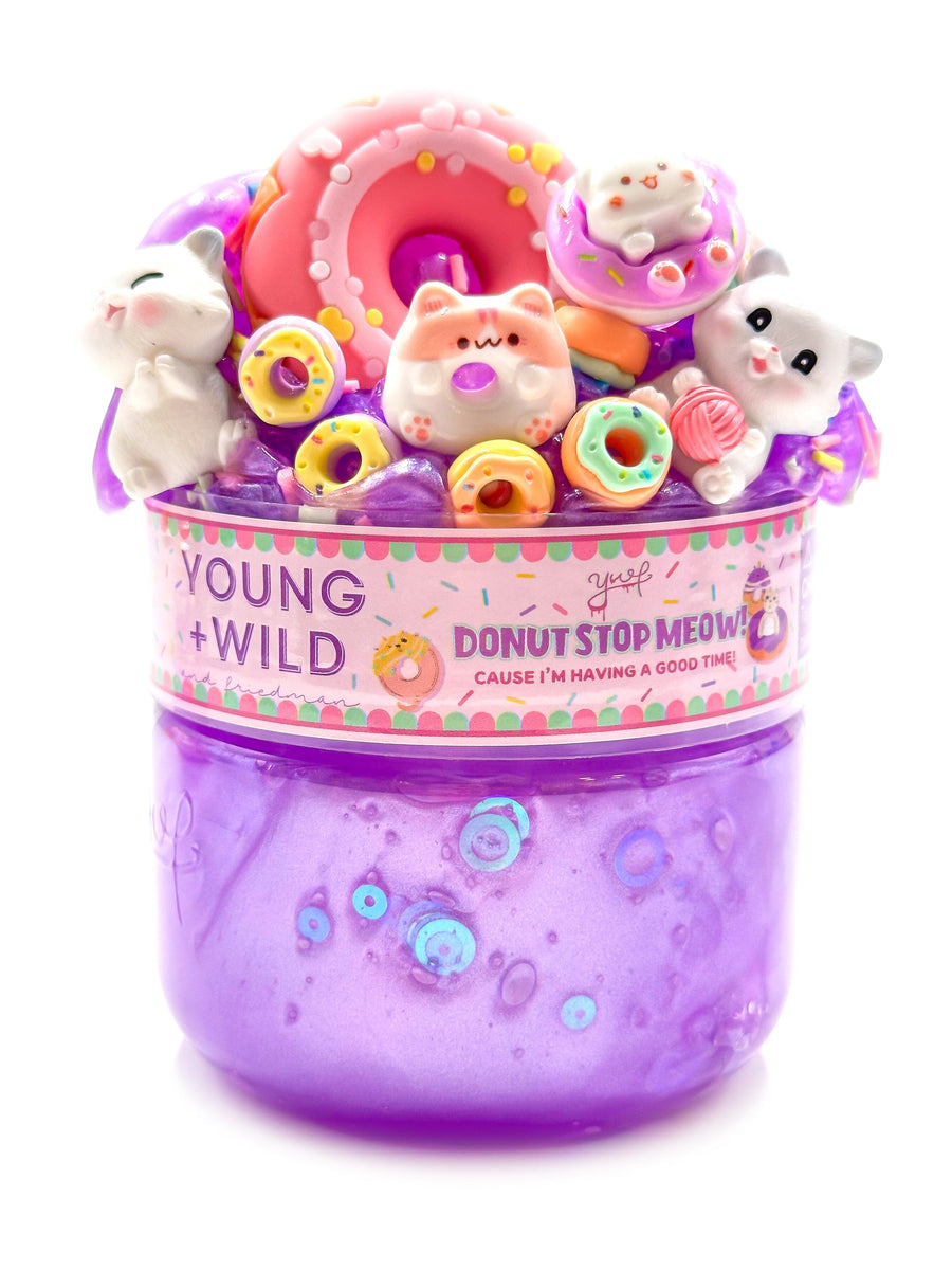 Donut Stop Meow Slime Slime Young, Wild & Friedman 