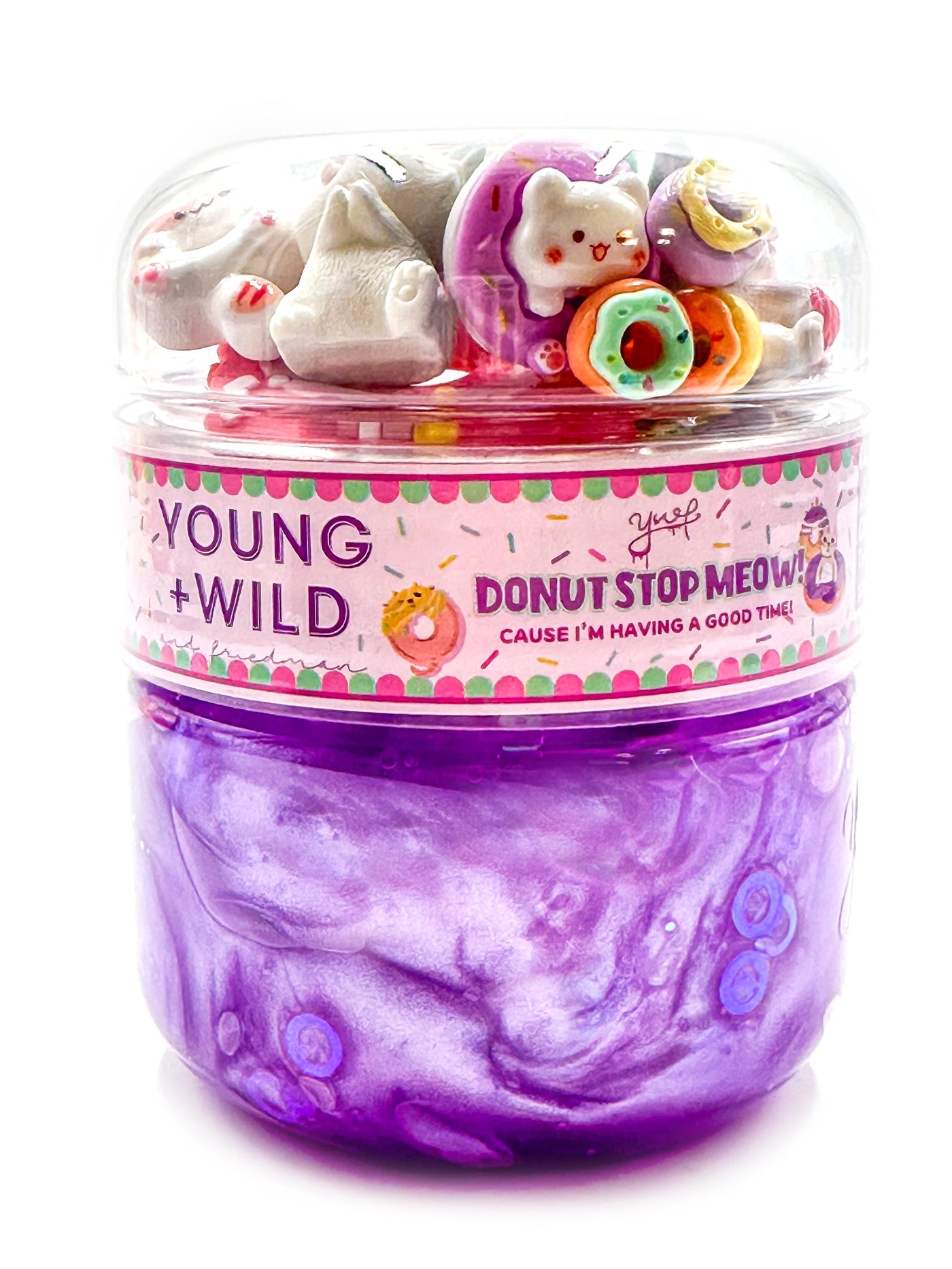 Donut Stop Meow Slime Slime Young, Wild & Friedman 