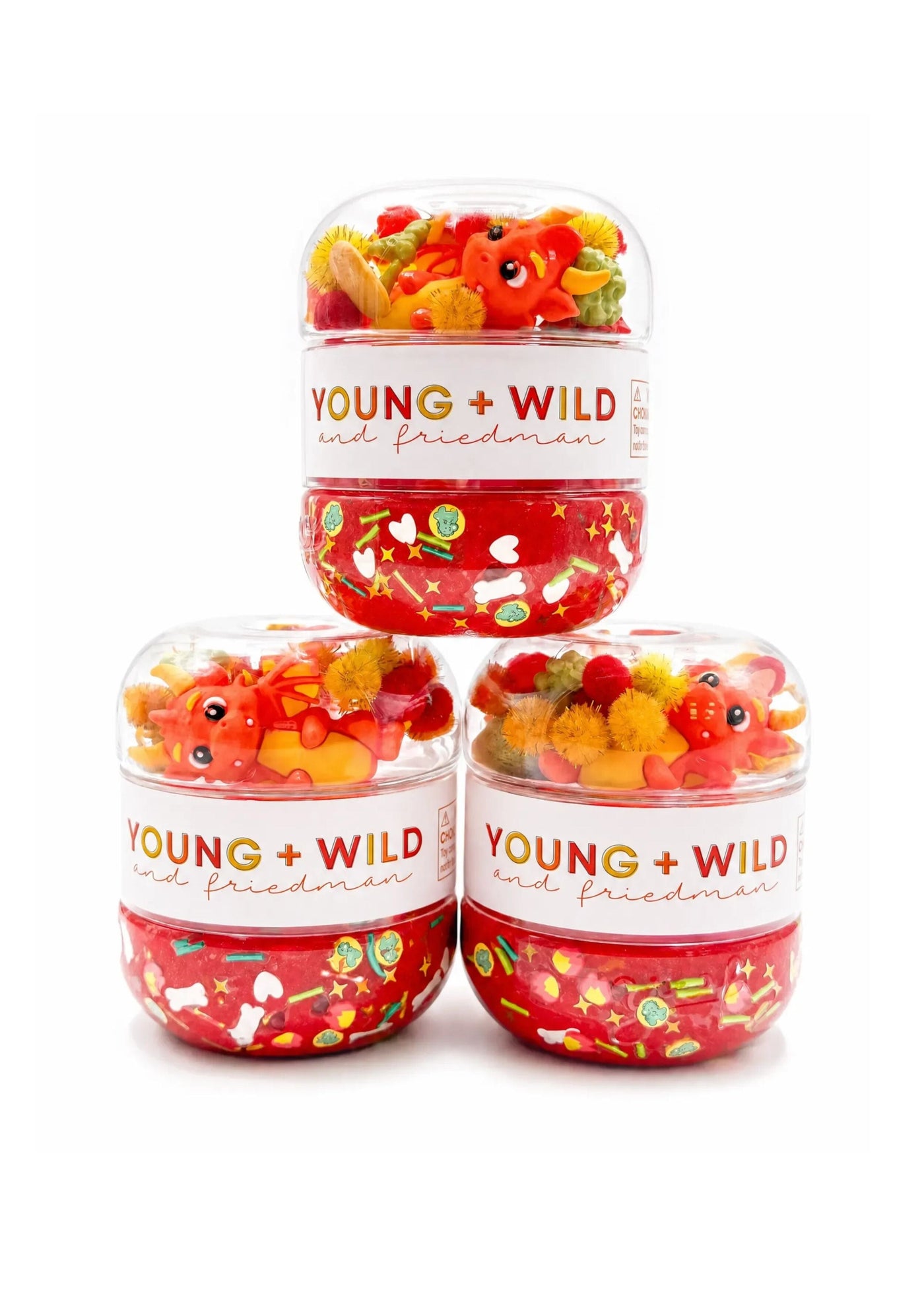 Dragon Sensory Dough Jar Sensory Dough Young, Wild & Friedman 