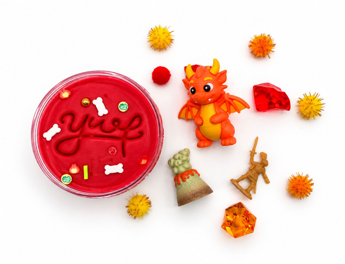 Dragon Sensory Dough Jar Sensory Dough Young, Wild & Friedman 