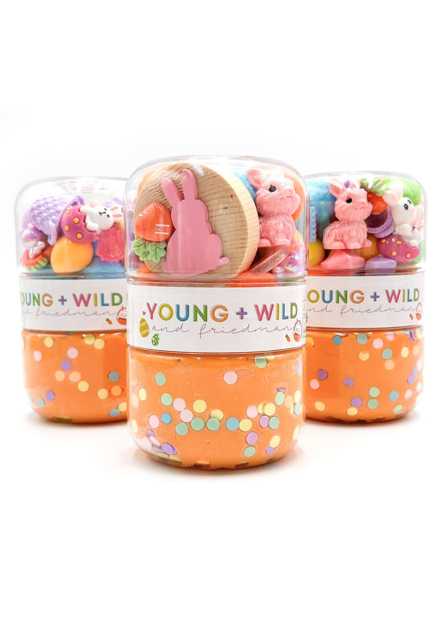Easter Bunny Grab & Go Dough Jar Grab and Go Dough Young, Wild & Friedman 